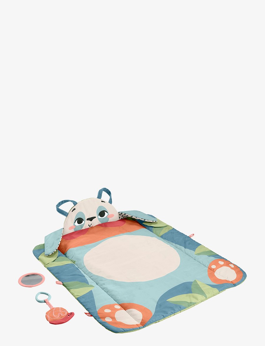 Fisher-Price - Planet Friends Roly-Poly Panda Baby Activity Play Mat with 2 Toys - spielbögen & spielmatten - multicolor - 2