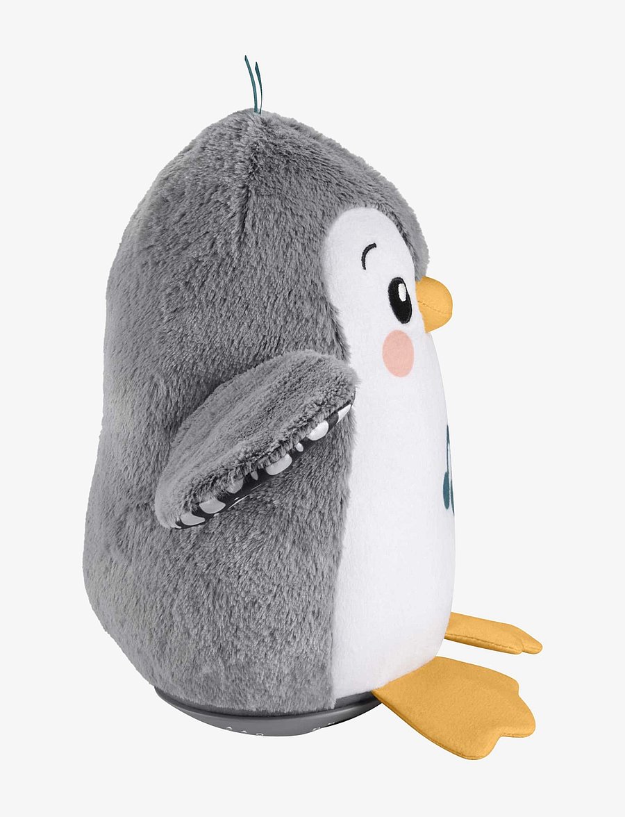 Fisher-Price - Plush Tummy Time Toy, Flap & Wobble Penguin, Newborn Musical Toy - interaktiivsed loomad - multi color - 2