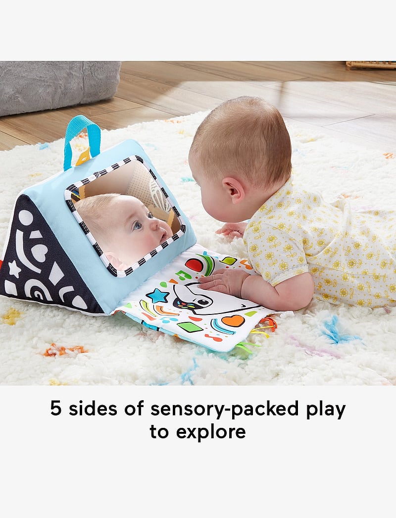 Fisher-Price - Kick & Play Soft Piano, Newborn Tummy Time Toy with Lights & Music - interaktives spielzeug - multi color - 4