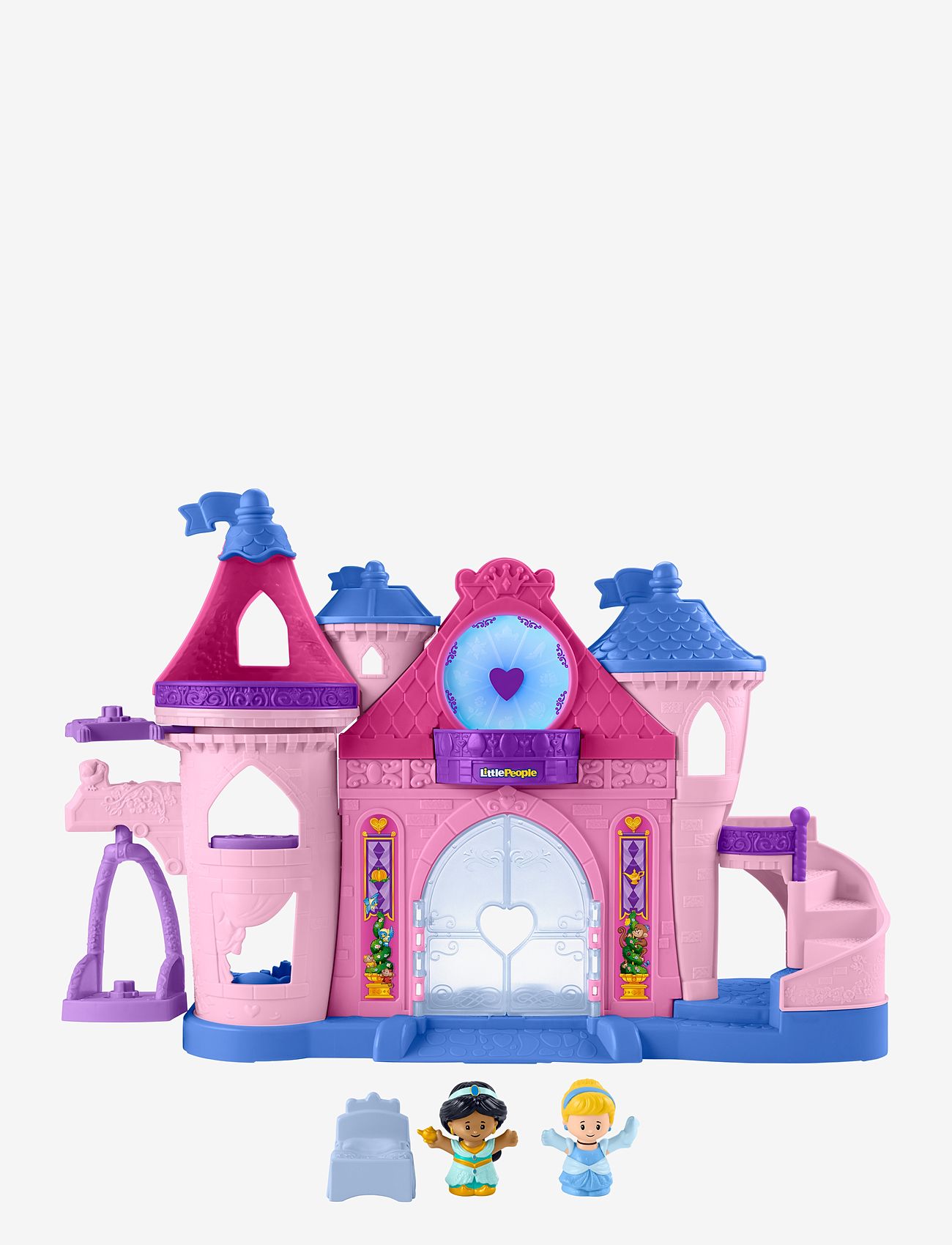 Fisher-Price - Little People Disney Princess Magical Lights & Dancing Castle by - leikkisetit - multi color - 0