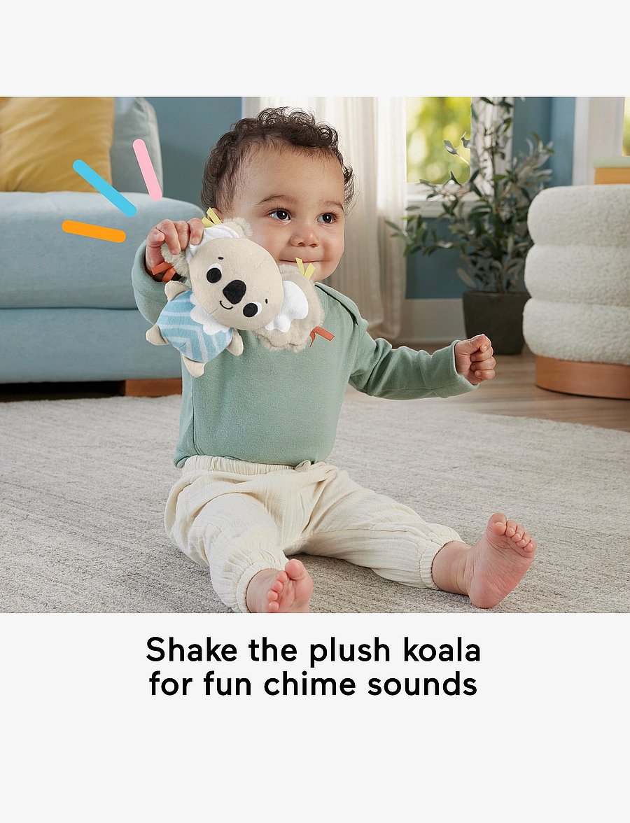 Fisher-Price - Sensimals Simply Senses Newborn Gym Baby Activity Mat with 6 Sensory Toys - kinder - multicolor - 5
