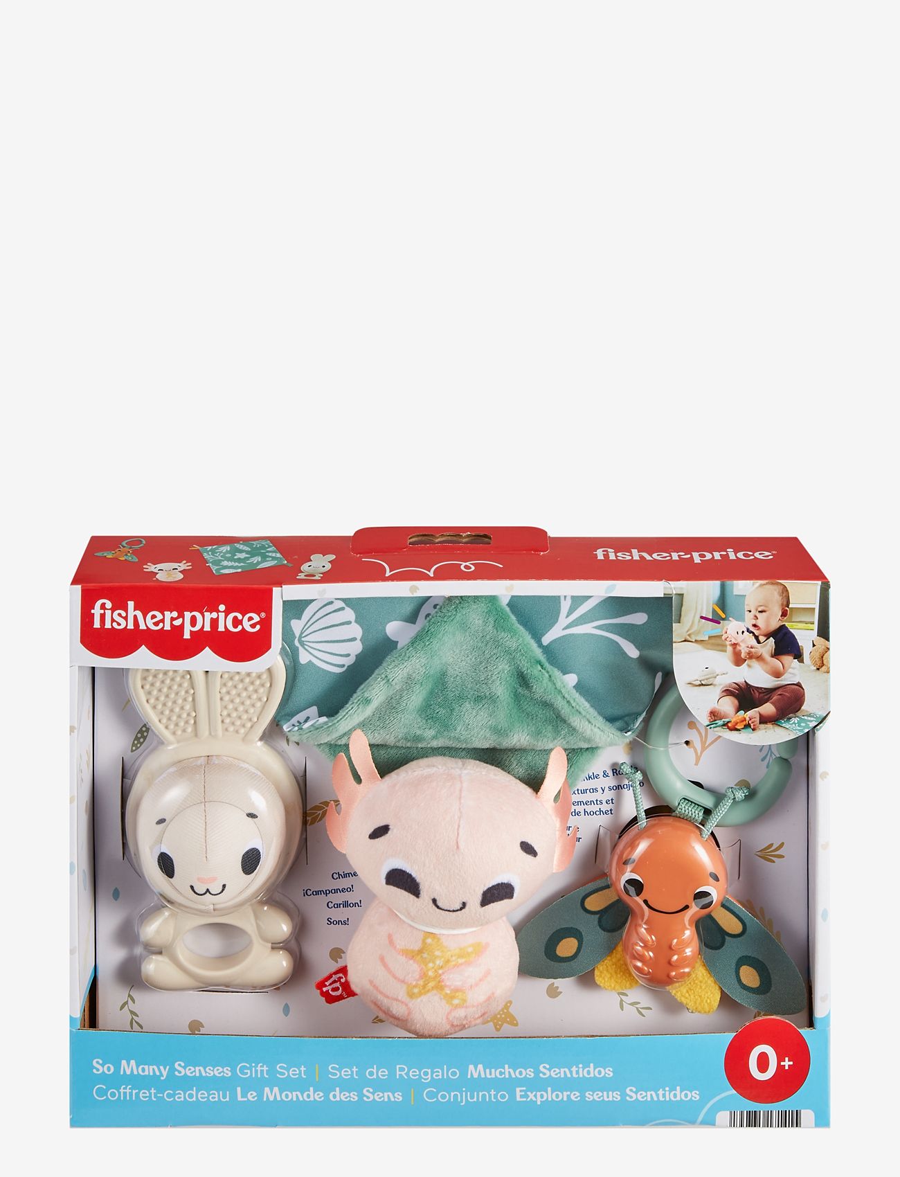 Fisher-Price - So Many Senses Gift Set - interaktiva leksaker - multicolor - 3