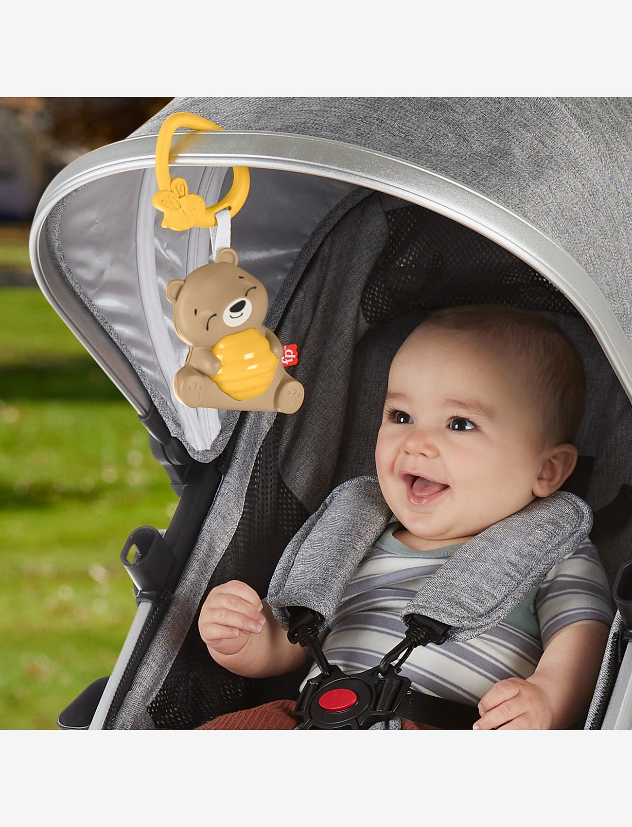 Fisher-Price - Beary Soothing Sound Machine - yövalo vauvalle - multicolor - 2