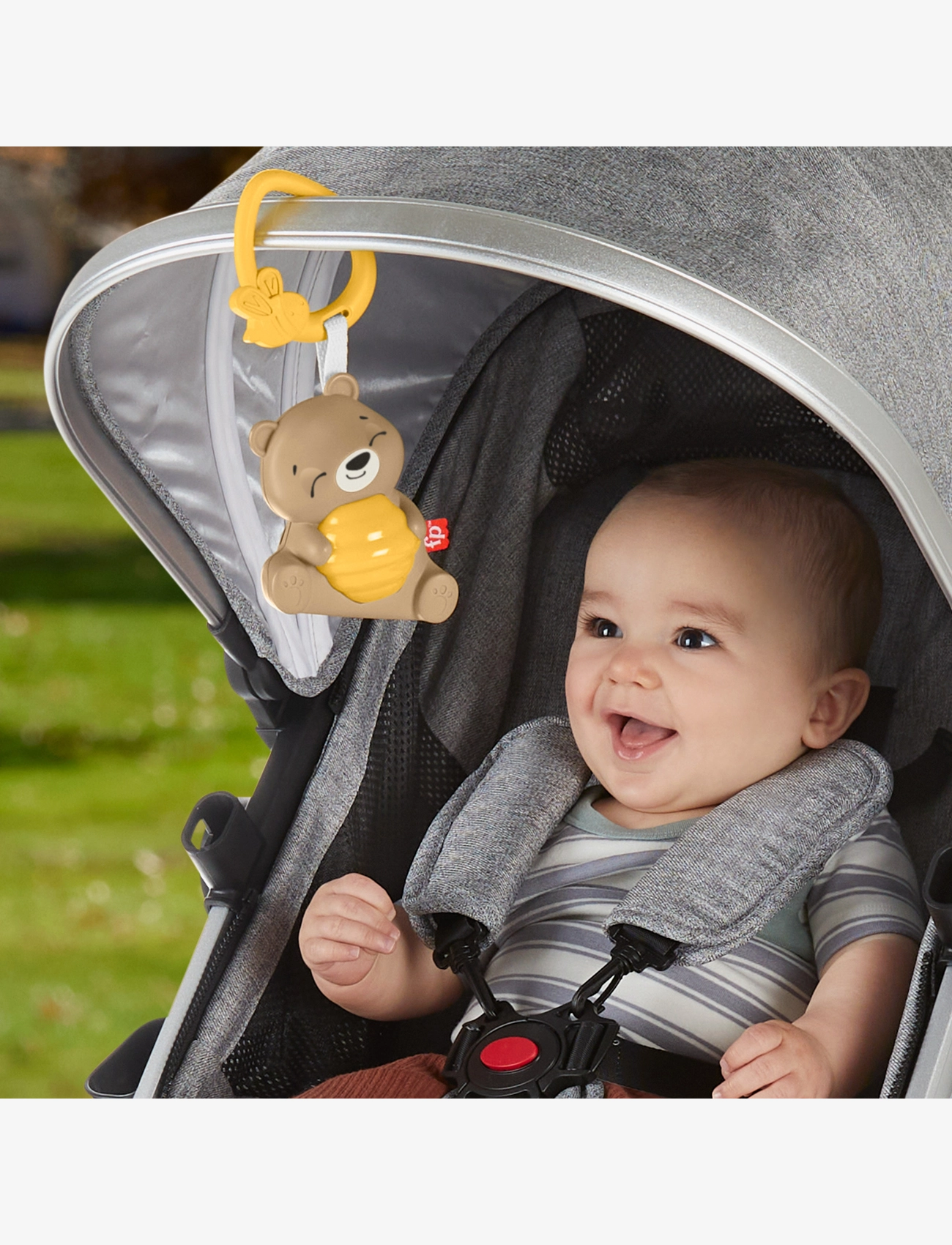Fisher-Price - Beary Soothing Sound Machine - accessoires landau - multicolor - 2