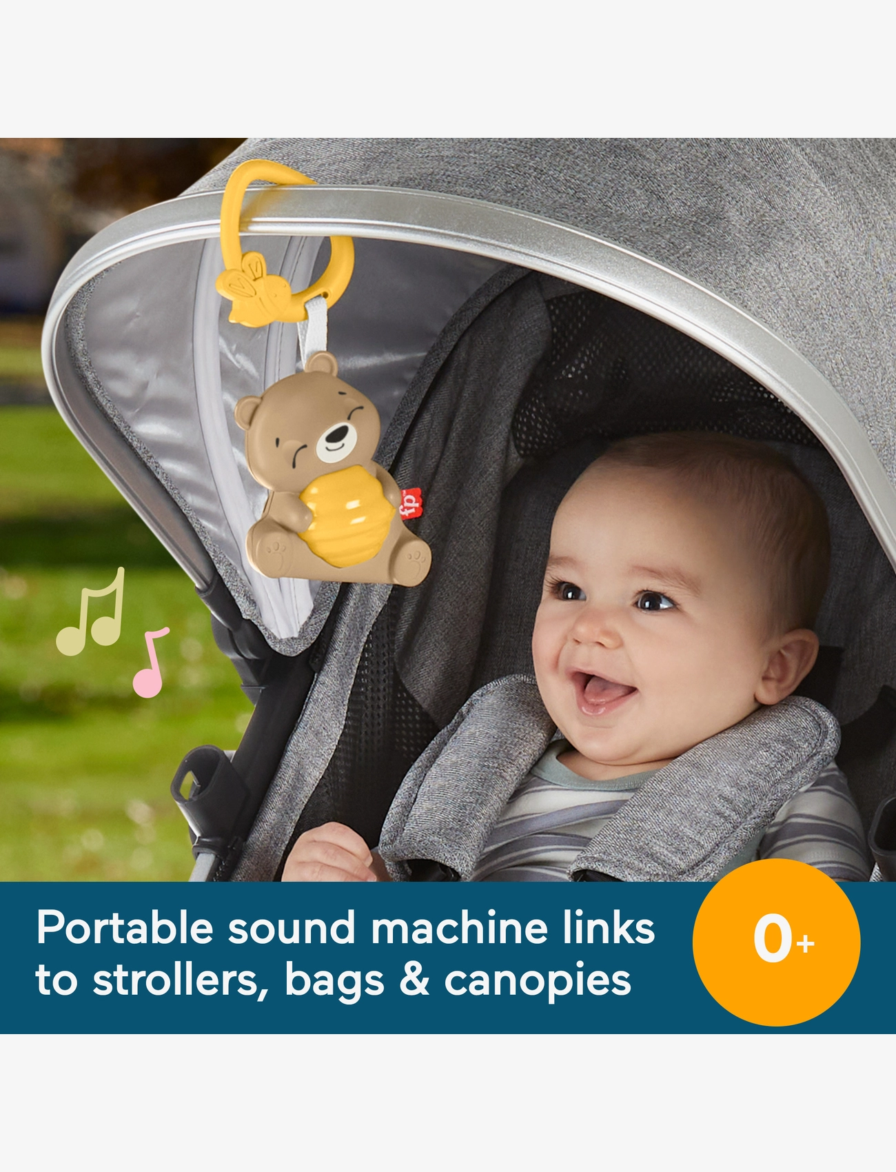 Fisher-Price - Beary Soothing Sound Machine - die niedrigsten preise - multicolor - 5