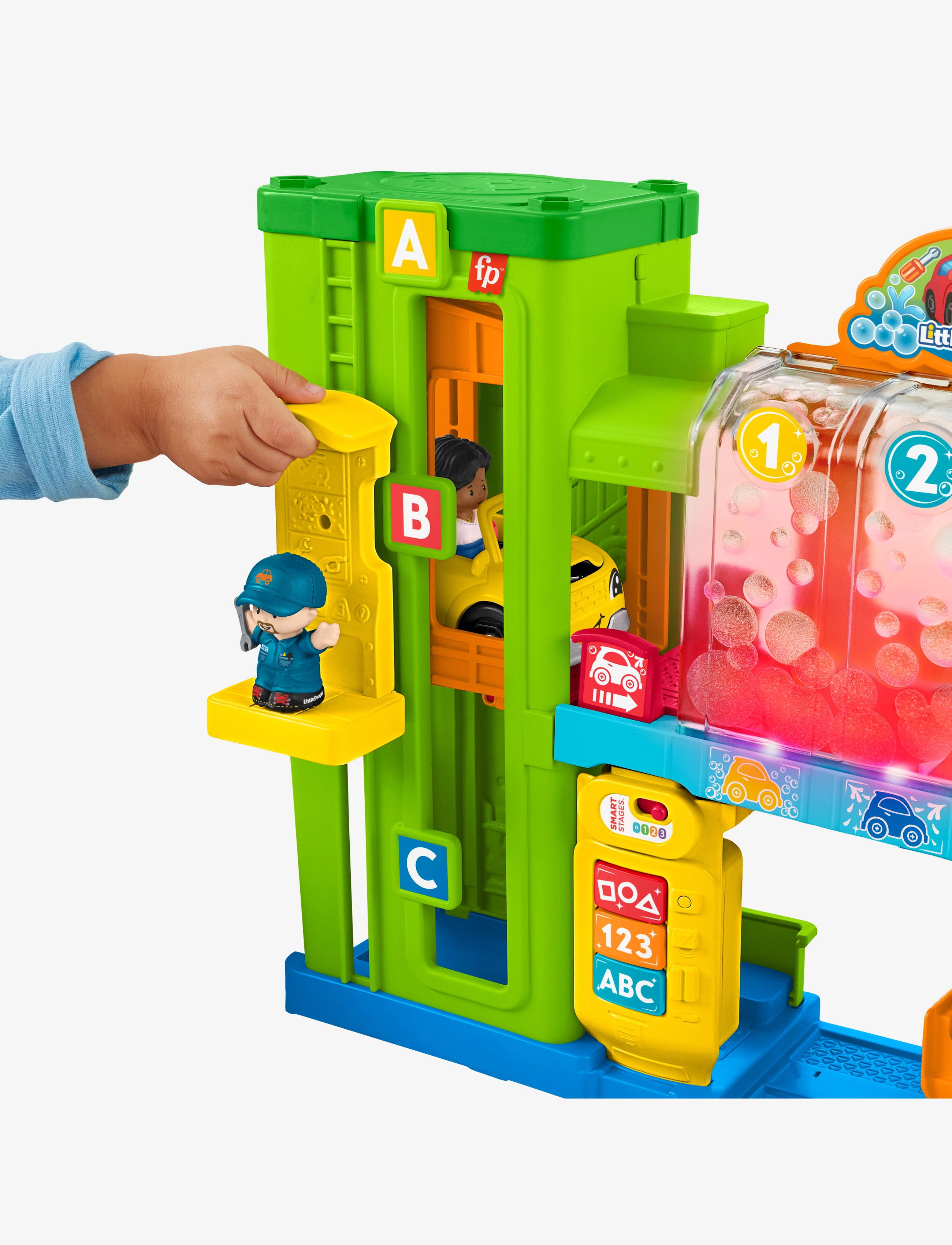 Fisher-Price - LITTLE PEOPLE LP SS Car Center- NORDICS - mängukomplektid - multi color - 2