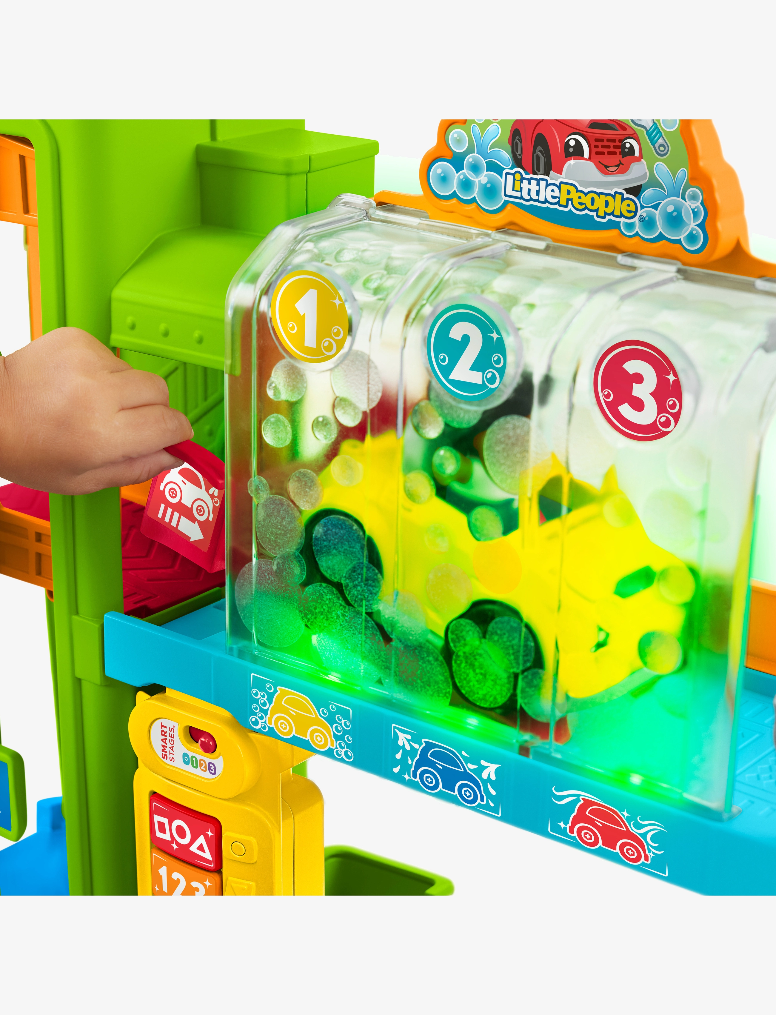 Fisher-Price - LITTLE PEOPLE LP SS Car Center- NORDICS - mängukomplektid - multi color - 3