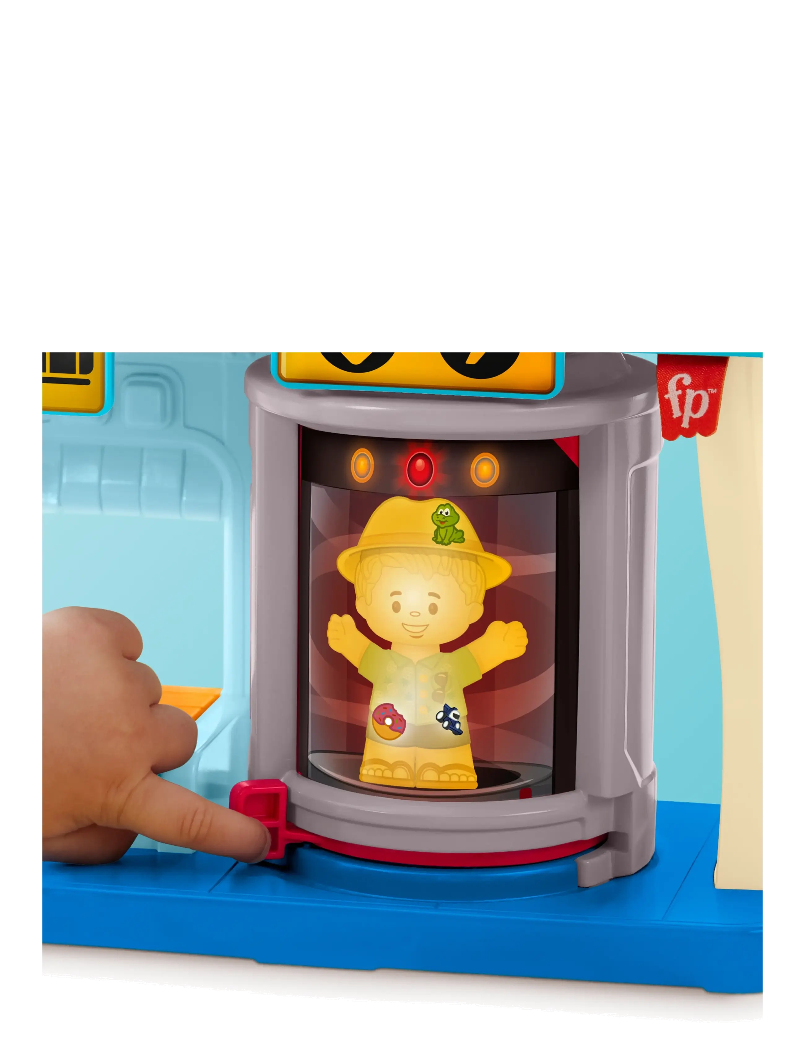 Fisher-Price - Little People Everyday Adventures Airport Toddler Playset, Airplane & 3 Play Pieces - play sets - multicolor - 3