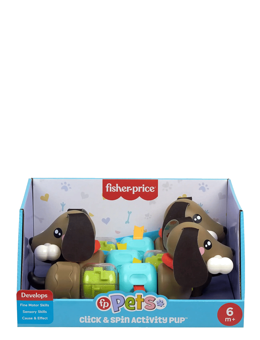 Fisher-Price - FP Pets Click & Spin Activity Pup - multicolor - 2