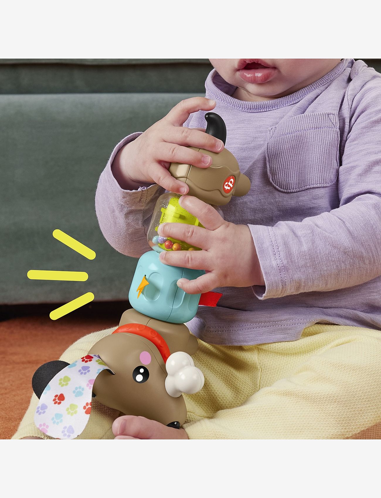 Fisher-Price - FP Pets Click & Spin Activity Pup - multicolor - 4