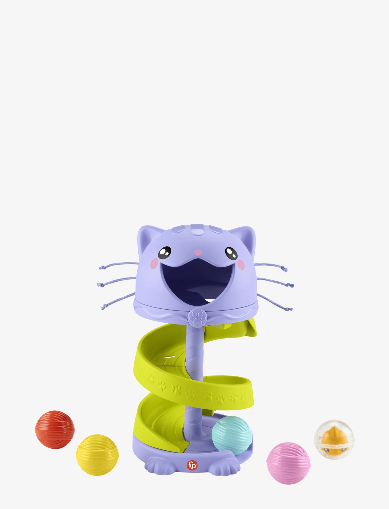 Fisher-Price - FP Pets Purrr-fect Ball Tower Developmental Toy for Babies & Toddlers - interactive toys - multicolor - 2
