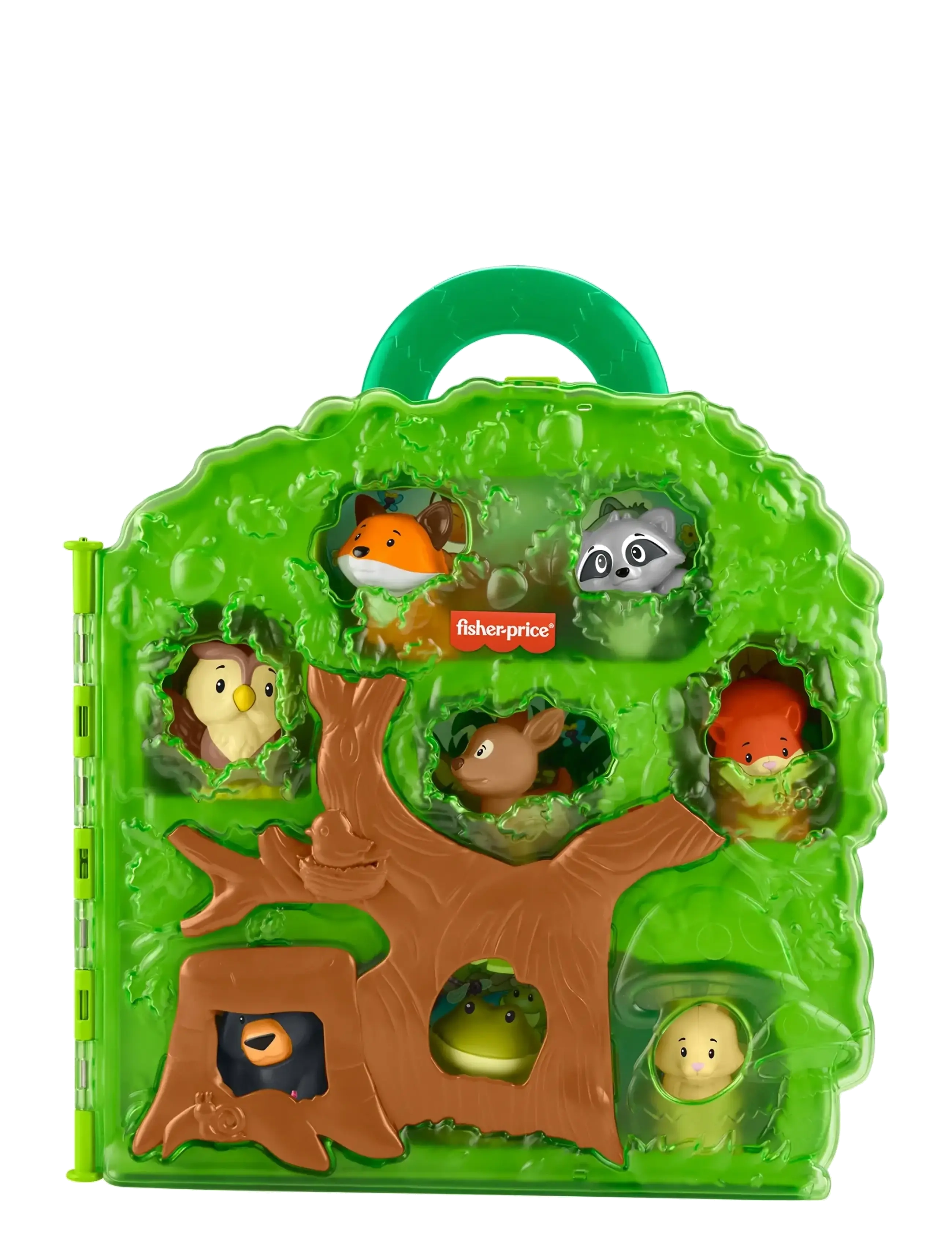 Fisher-Price Little People Forest Friends Carry Case, One Size, Playsets & Action Figures, Mehrfarbig/gemustert - Play Sets, Kinder