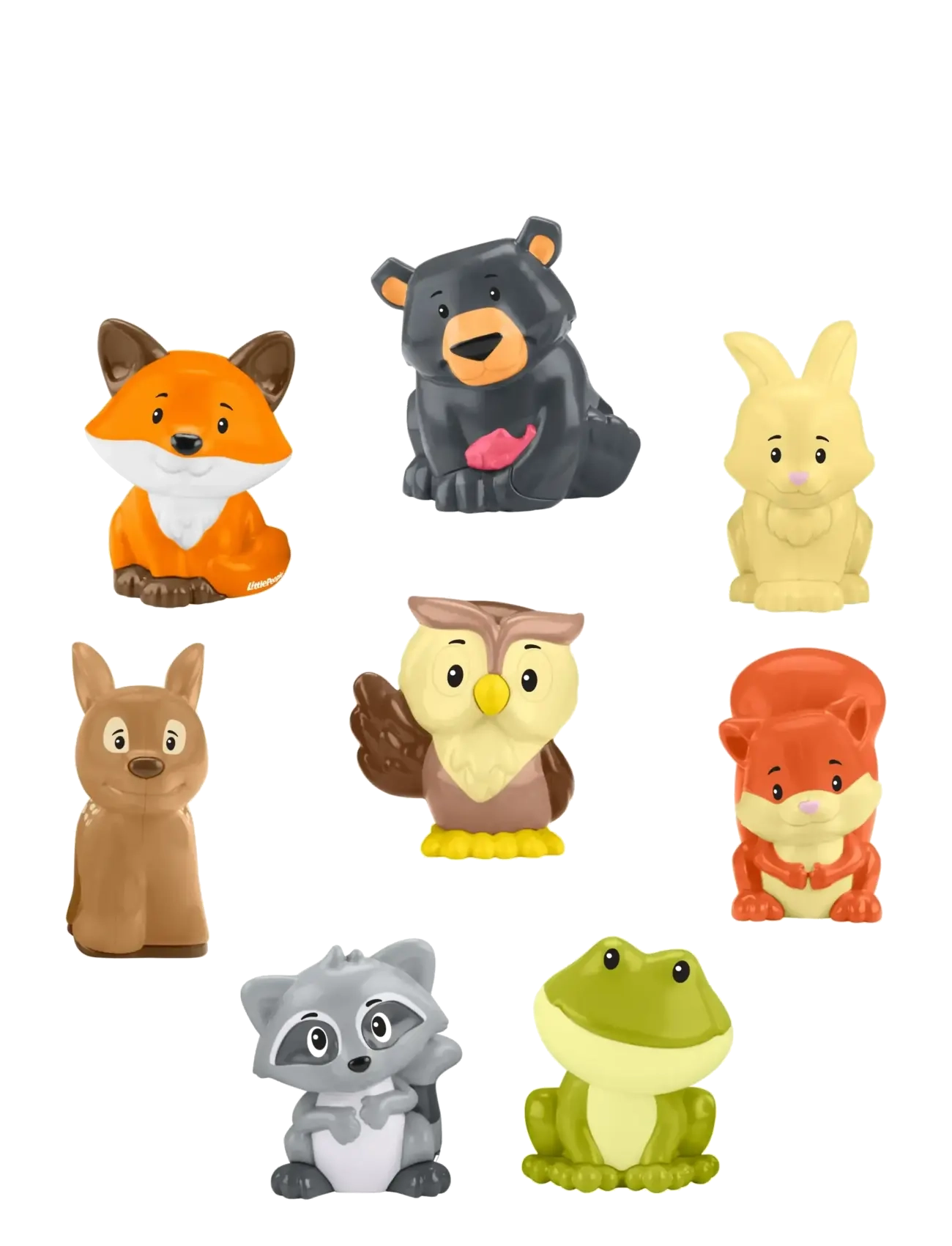 Fisher-Price - Fisher-Price Little People Forest Friends Carry Case - legesæt - multicolor - 1
