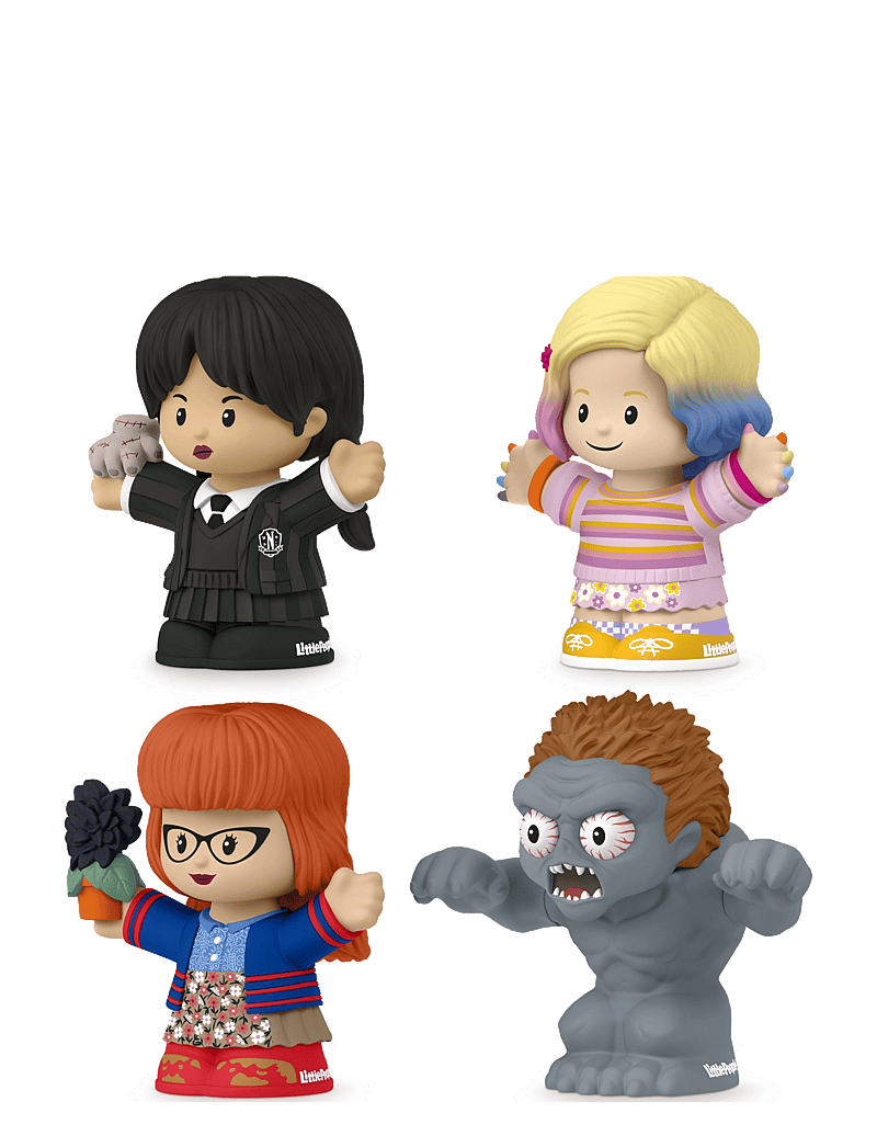 Fisher-Price - Little People Collector Wednesday Special Edition Set for Adults & Fans, 4 Figures - action-figuren - multicolor - 2