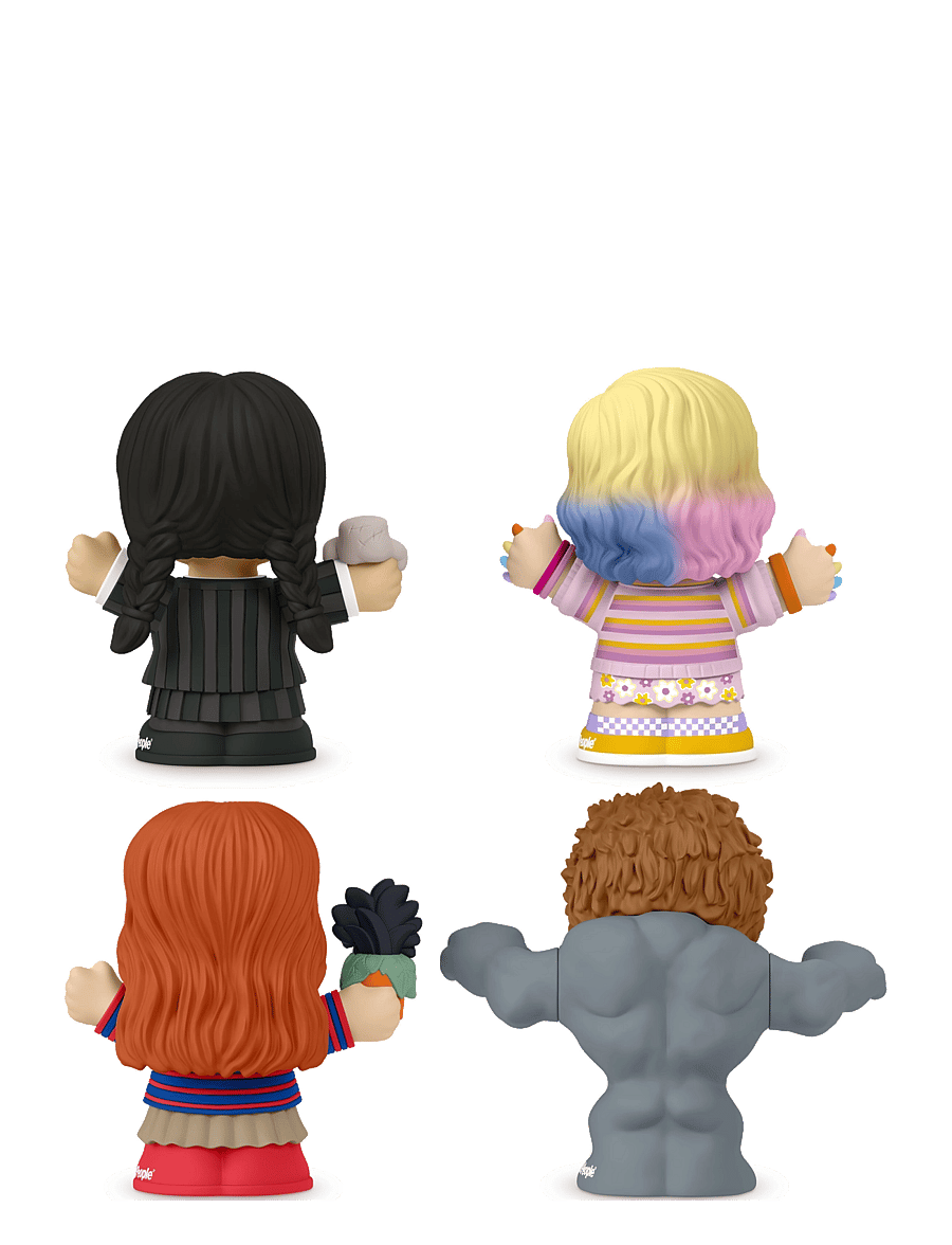 Fisher-Price - Little People Collector Wednesday Special Edition Set for Adults & Fans, 4 Figures - figurines d'action - multicolor - 3