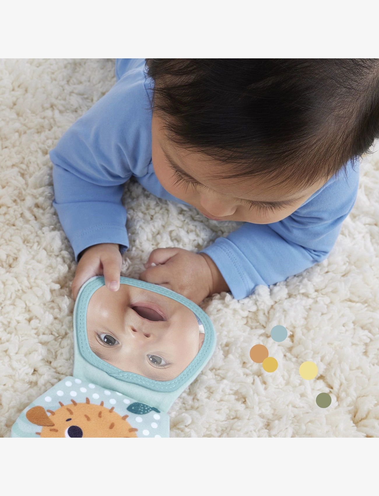 Fisher-Price - 2-in-1 Rockin' Tummy Time Otter - multicolor - 4