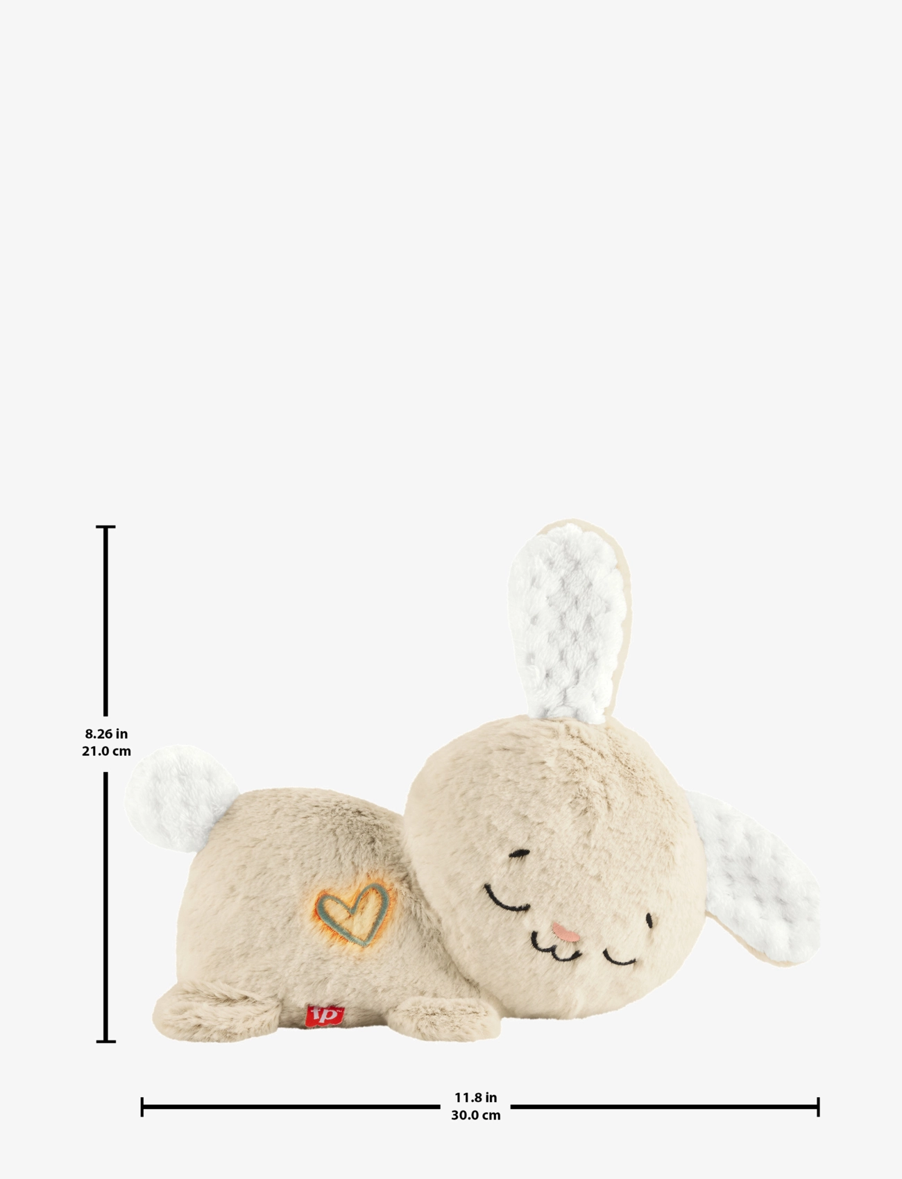 Fisher-Price - Soothe & Settle Bunny Plush Baby Toy & Customizable Sound Machine with Motion - gaveidéer - multi color - 1