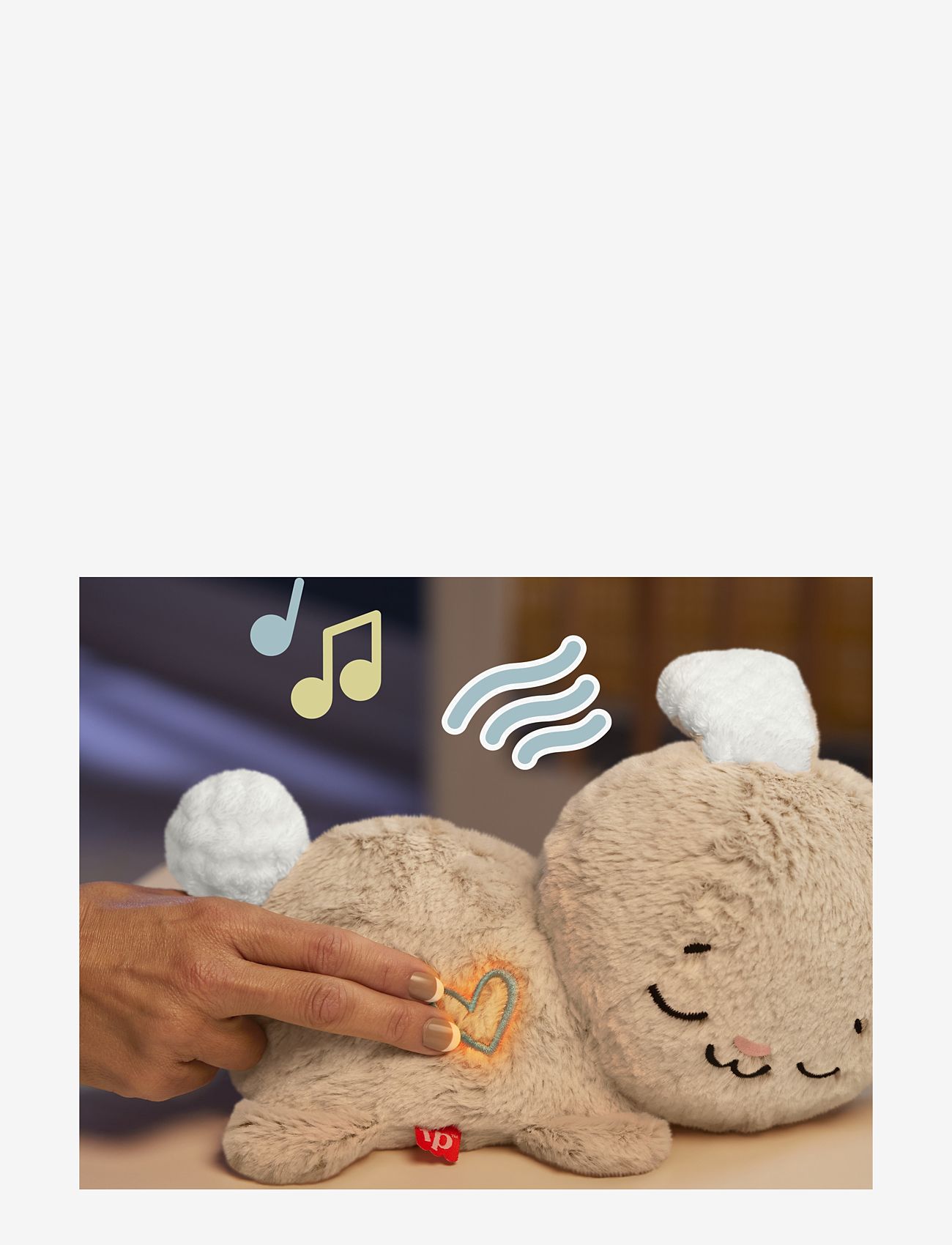 Fisher-Price - Soothe & Settle Bunny Plush Baby Toy & Customizable Sound Machine with Motion - geschenkideen - multi color - 2