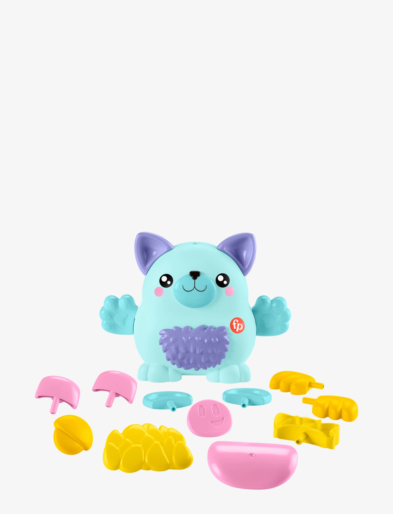 Fisher-Price Isher-Price Fp Pets Mix & Match Pet Building Toy For Preschool Pretend Play, 18 Pieces, One Size, Educational Spielzeug, Mehrfarbig/gemus