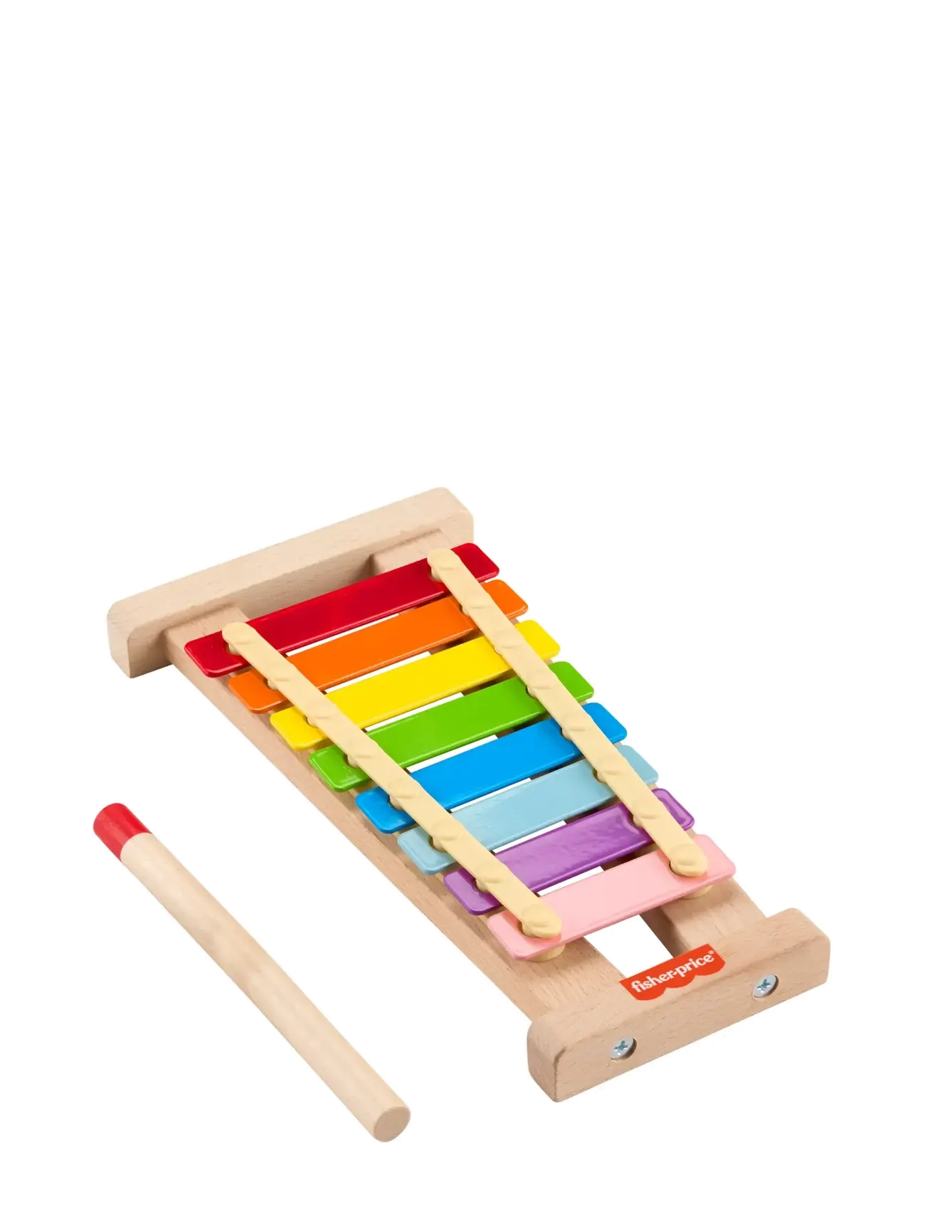 FISHER-Preis Wooden Xylophone, Musical Instrument Toy For Toddlers, 2 Wood Pieces Patterned - One Size - Kinder