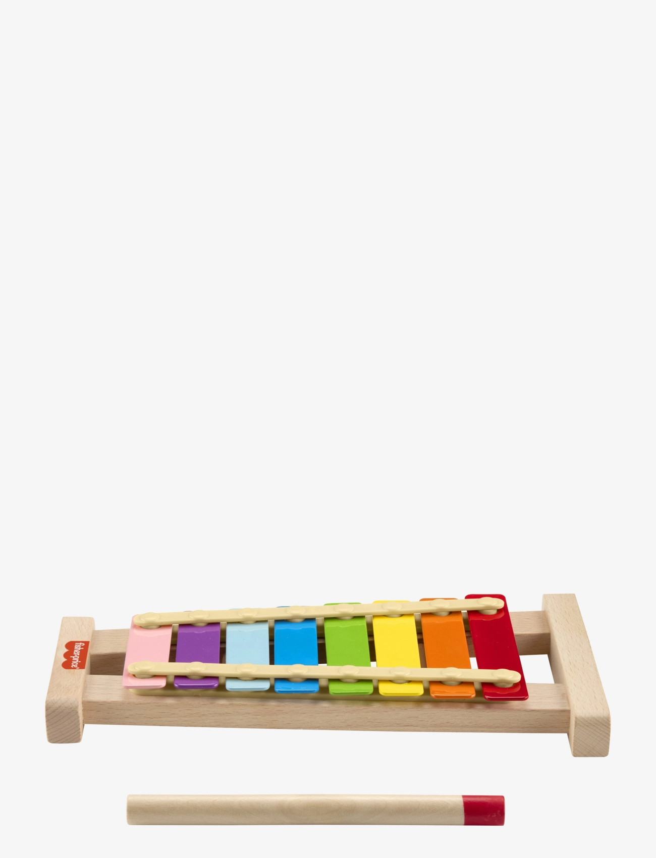 Fisher-Price - Wooden Xylophone, Musical Instrument Toy for Toddlers, 2 Wood Pieces - laveste priser - multicolor - 2