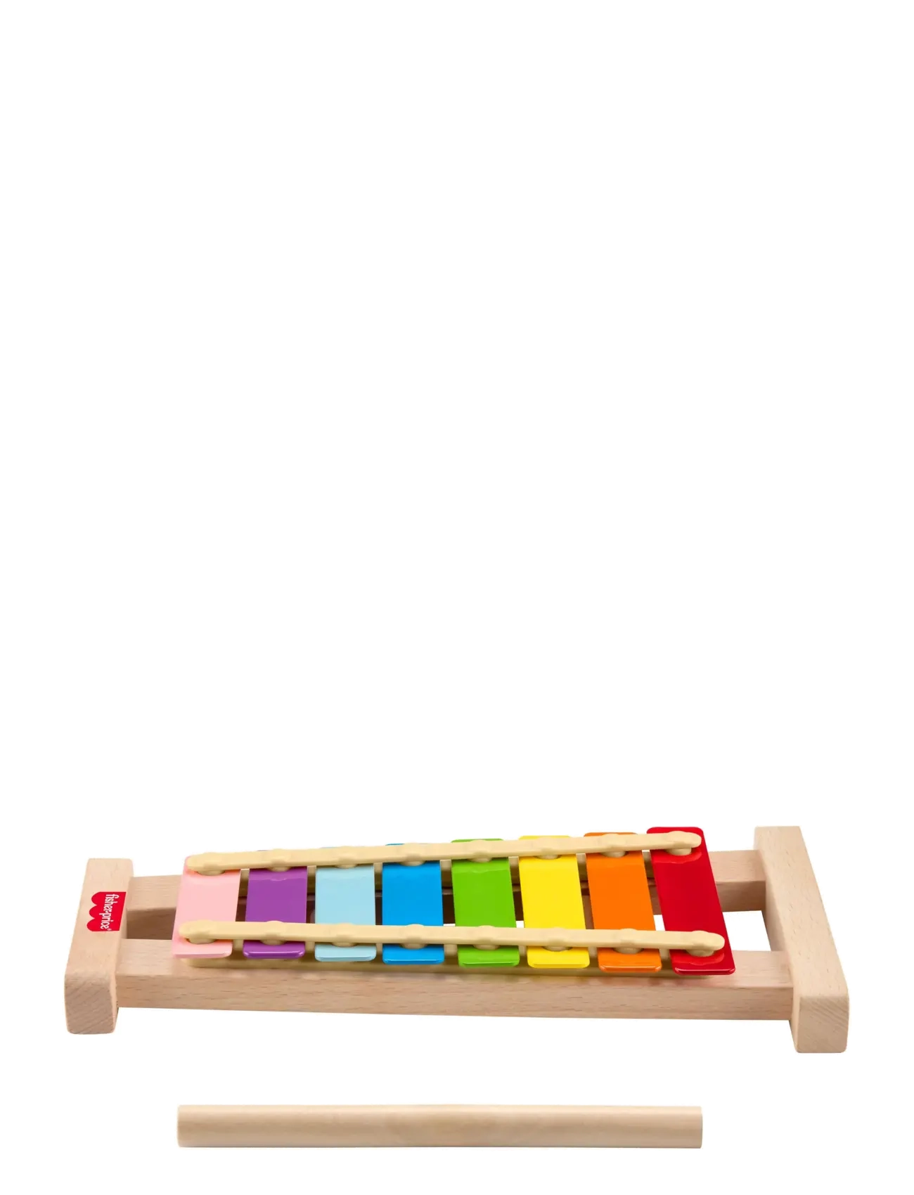 Fisher-Price - Wooden Xylophone, Musical Instrument Toy for Toddlers, 2 Wood Pieces - hljóðfæri - multicolor - 5