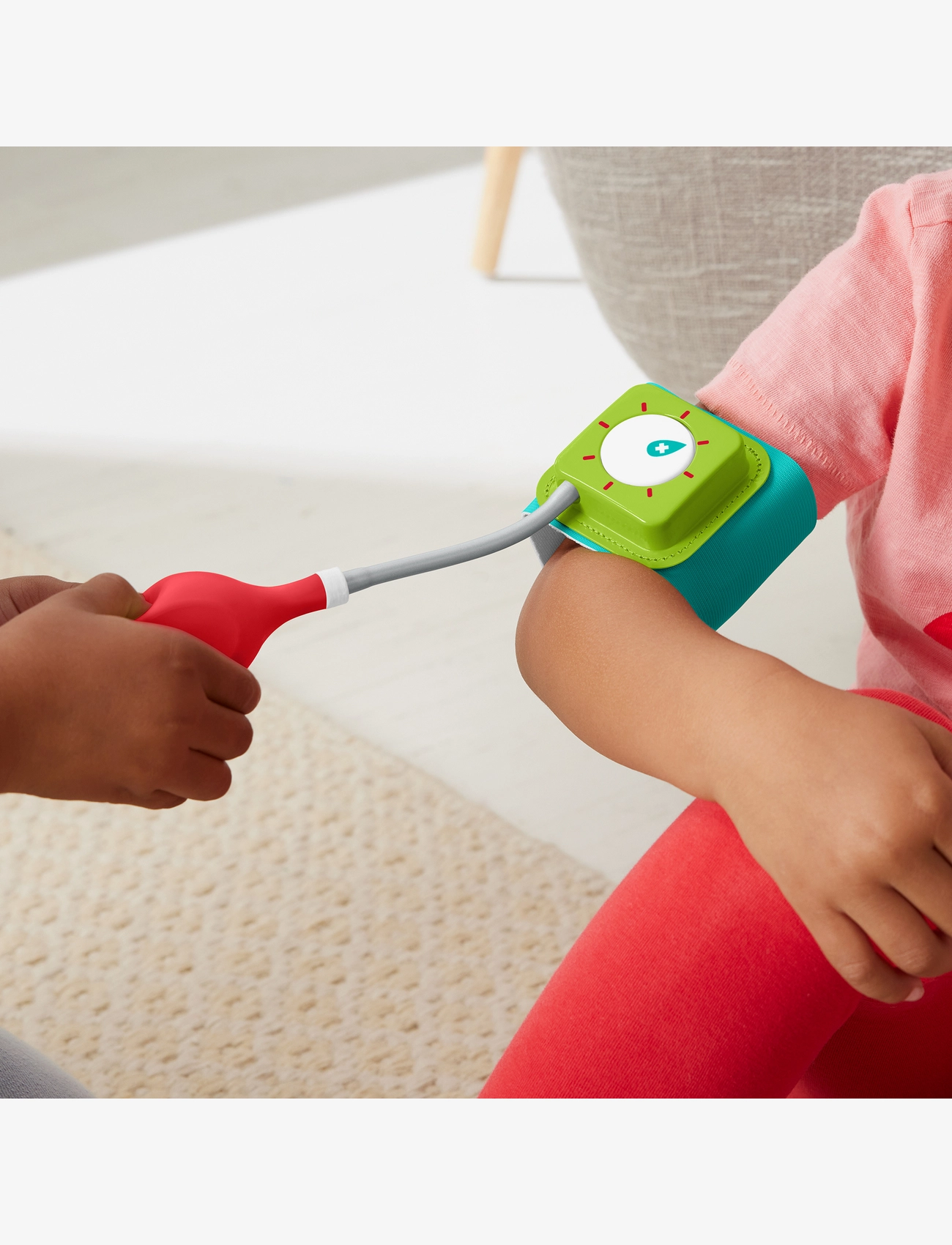 Fisher-Price - Medical Kit 7-Piece Doctor Toys Preschool Pretend Play Set for Ages 3+ years - lægesæt - multicolor - 2