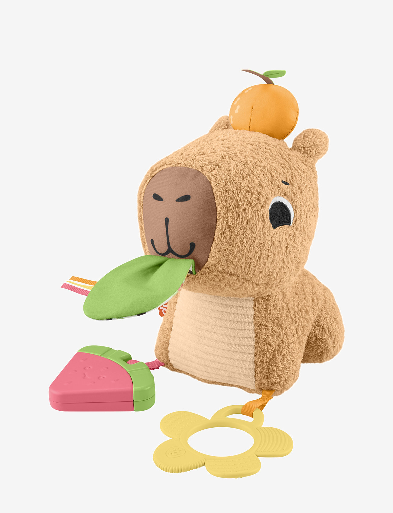 Fisher-Price - Fisher-Price SENSIMALS SNUGGLY SNACKY CAPY - julegaver under 500kr - multi color - 0