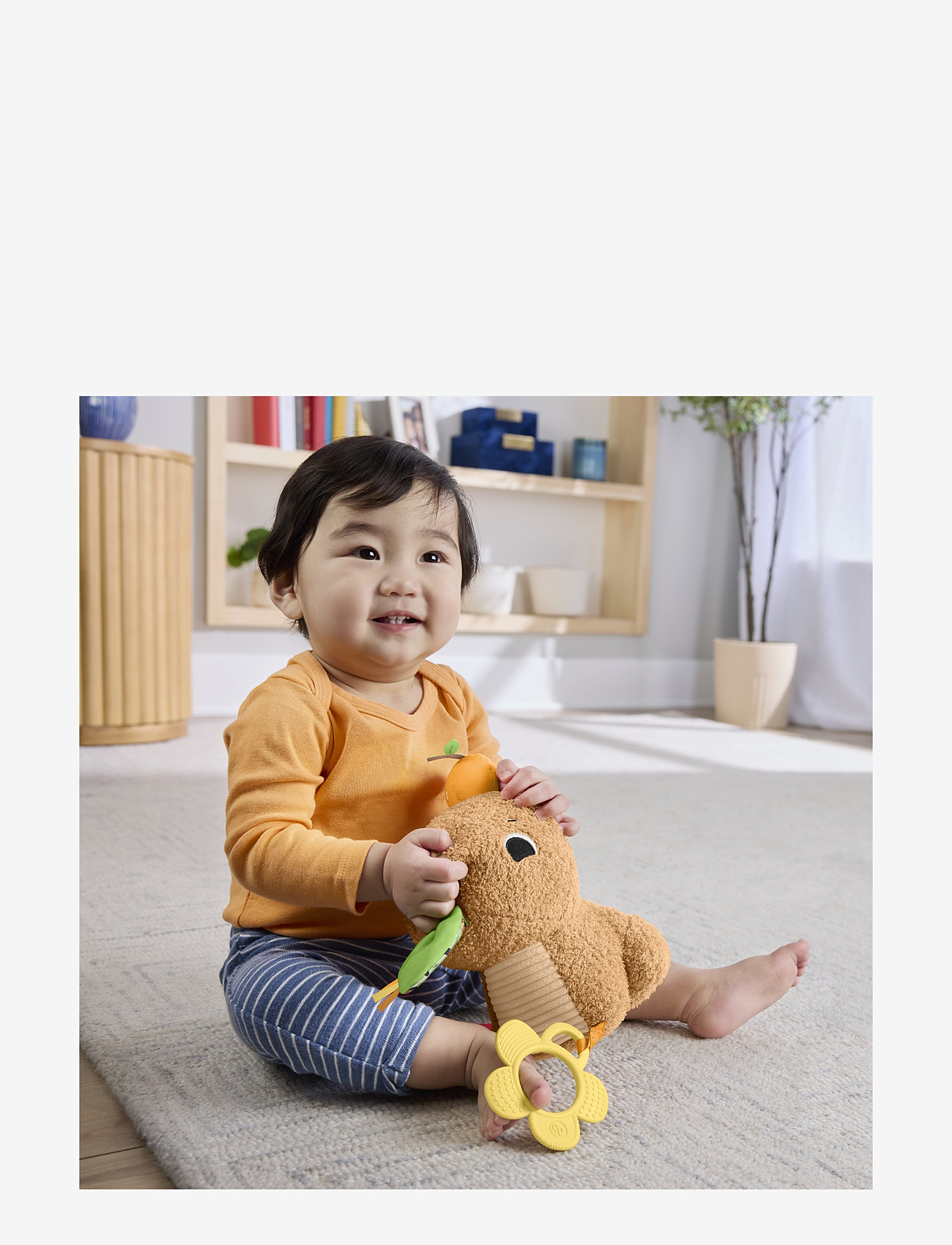 Fisher-Price - Fisher-Price SENSIMALS SNUGGLY SNACKY CAPY - julegaver under 500kr - multi color - 5