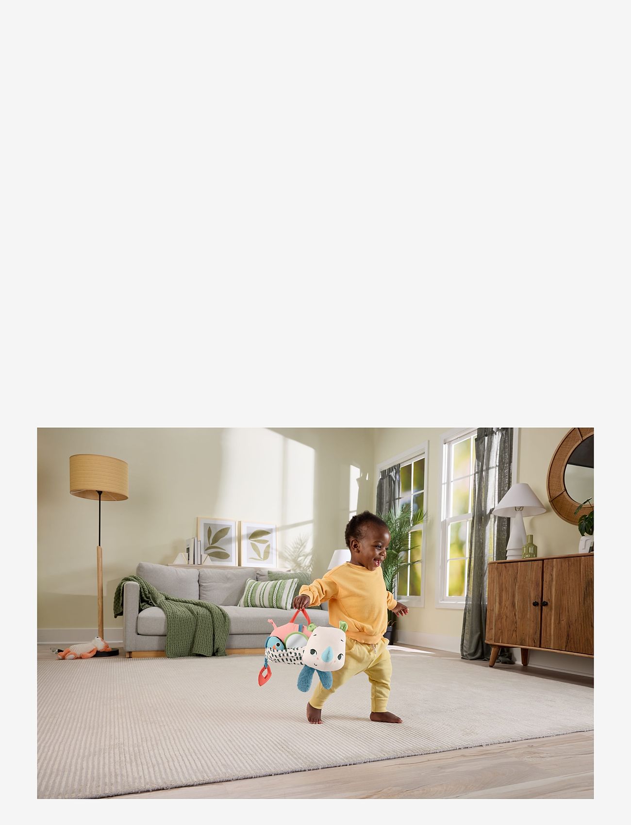Fisher-Price - Planet Friends Tummy Time Roaming Rhino - julegaver under 300kr - multi color - 4