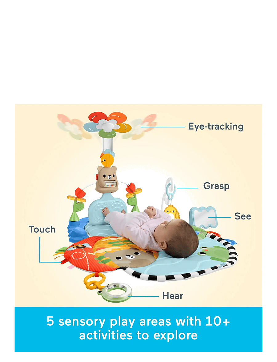 Fisher-Price - Fisher-Price Balanced Beginnings Kick & Sway Activity Gym - spielbögen & spielmatten - multicolor - 4
