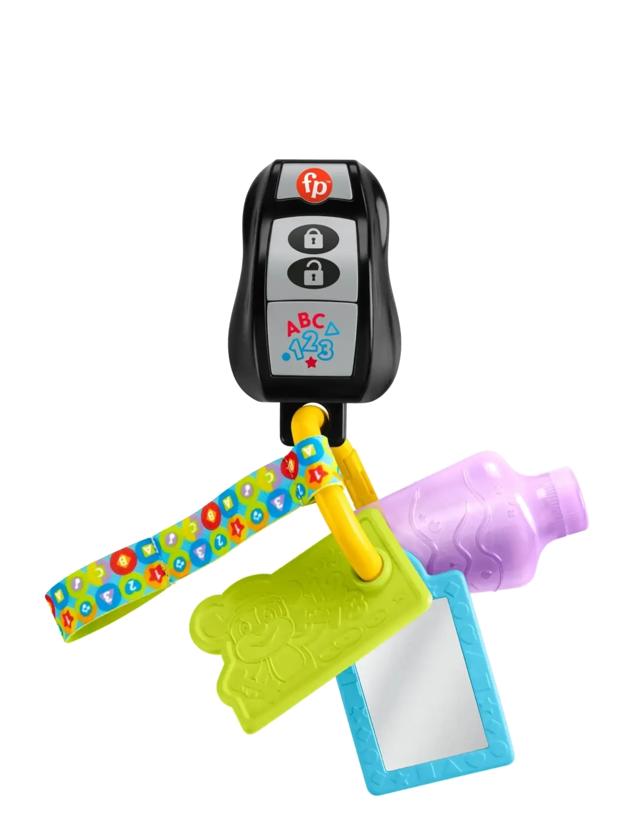 FISHER-Preis Fisher-Preis Play & Go Activity Keys- Nordics Patterned - One Size - Kinder