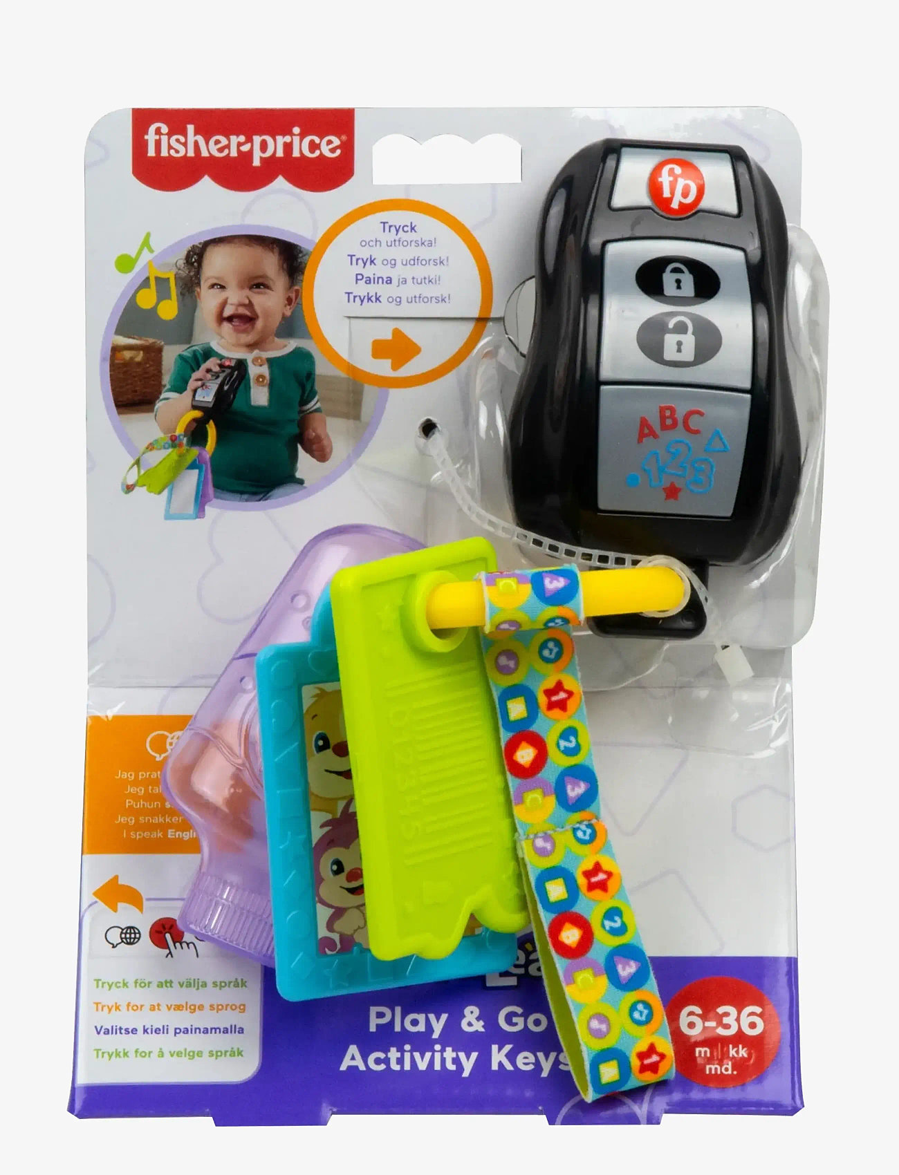 Fisher-Price - Fisher-Price Play & Go Activity Keys- Nordics - multicolor - 3