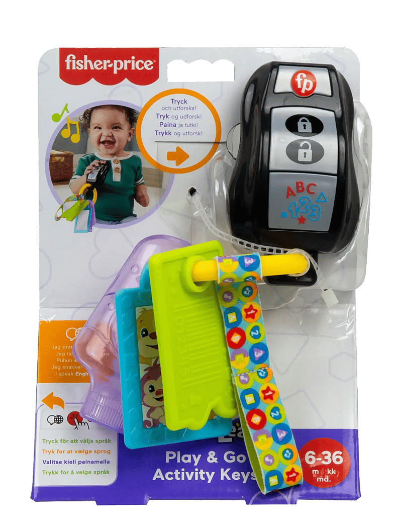 Fisher-Price - Fisher-Price Play & Go Activity Keys- Nordics - multicolor - 3