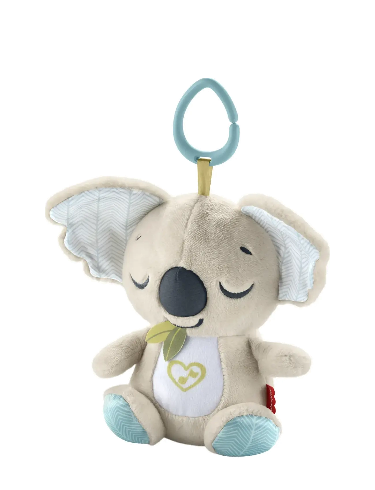 Fisher-Price - On-the-Go Koala Soother Toy, Plush Portable Sound Machine for Newborns - jouet musical en peluche  - multi color - 2