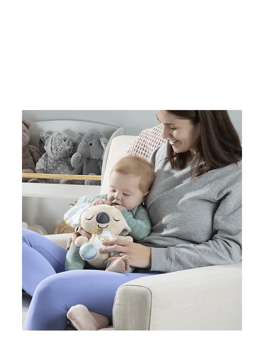 Fisher-Price - On-the-Go Koala Soother Toy, Plush Portable Sound Machine for Newborns - die niedrigsten preise - multi color - 5