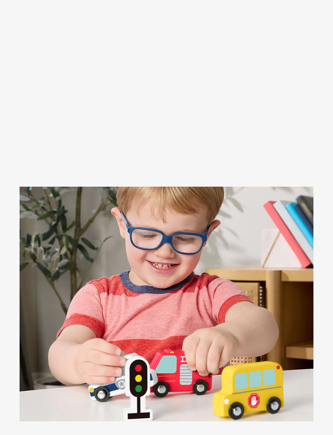 Fisher-Price - Wooden Vehicle Pack - brandbiler - multi color - 2