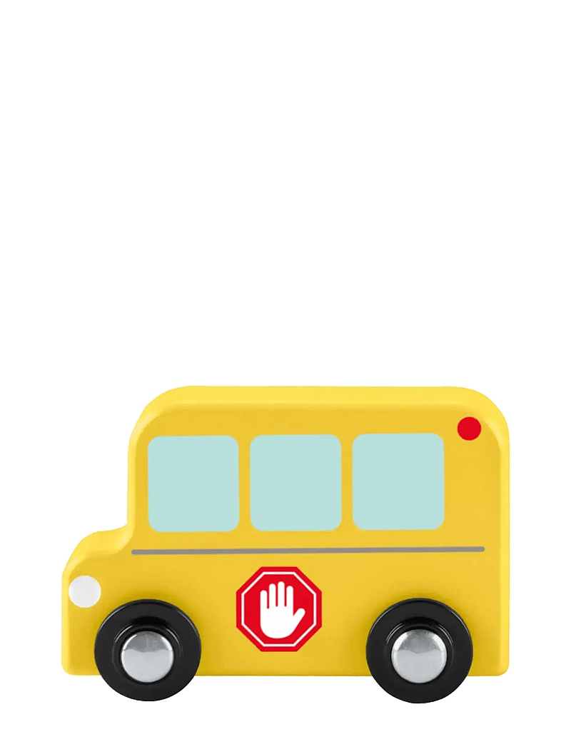 Fisher-Price - Wooden Vehicle Pack, Push-Along Toys for Toddler Pretend Play, 4 Wood Pieces - polizeiautos - multi color - 5