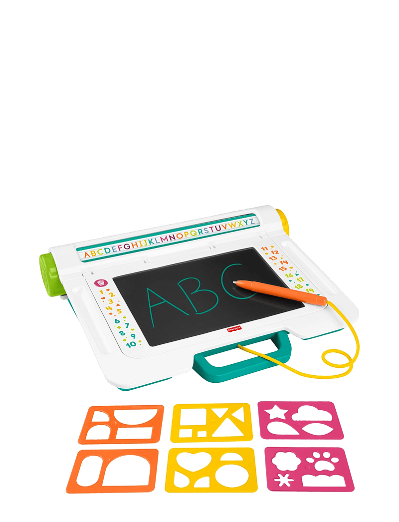 Fisher-Price - Learn & Doodle Desk, Mess-Free Writing & Drawing Tablet with LCD Screen for Kids - zeichenbretter - multi color - 1
