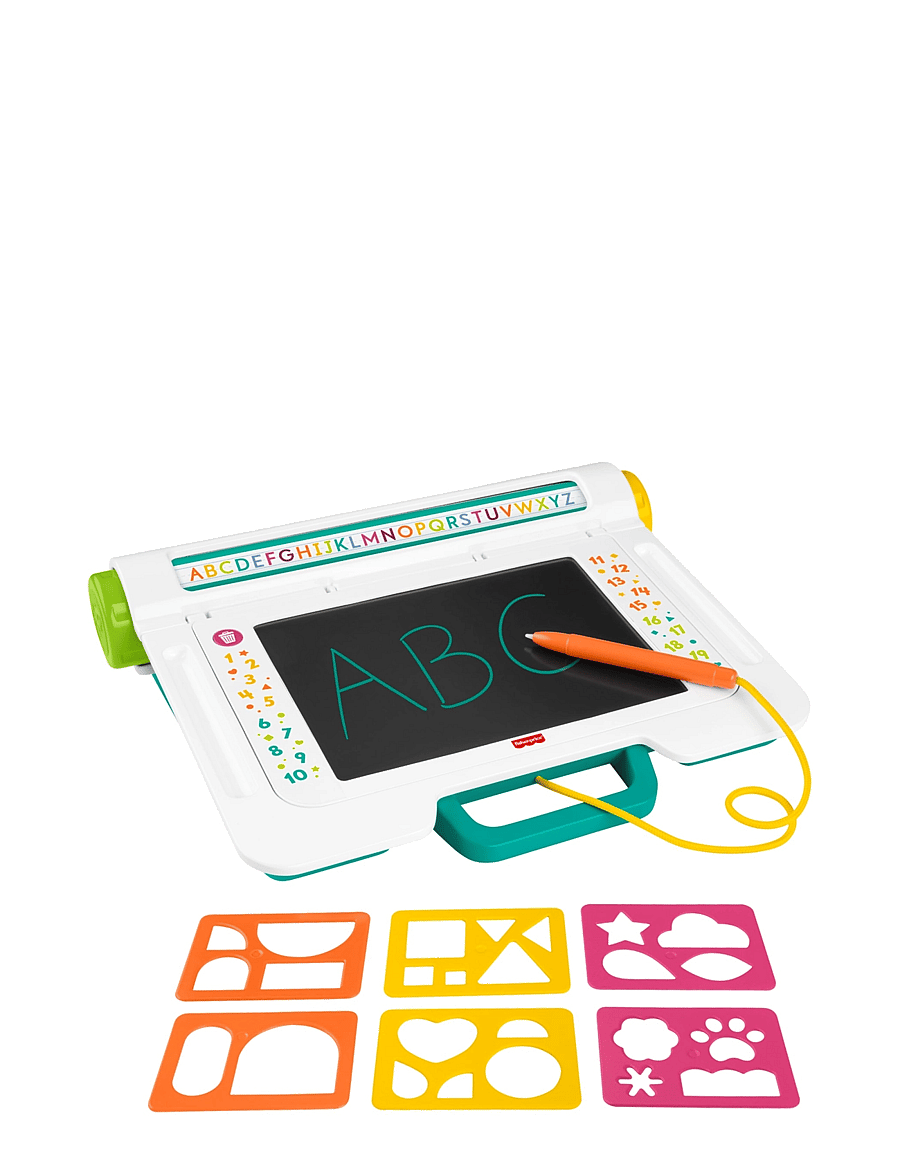 Fisher-Price - Learn & Doodle Desk, Mess-Free Writing & Drawing Tablet with LCD Screen for Kids - zeichenbretter - multi color - 1