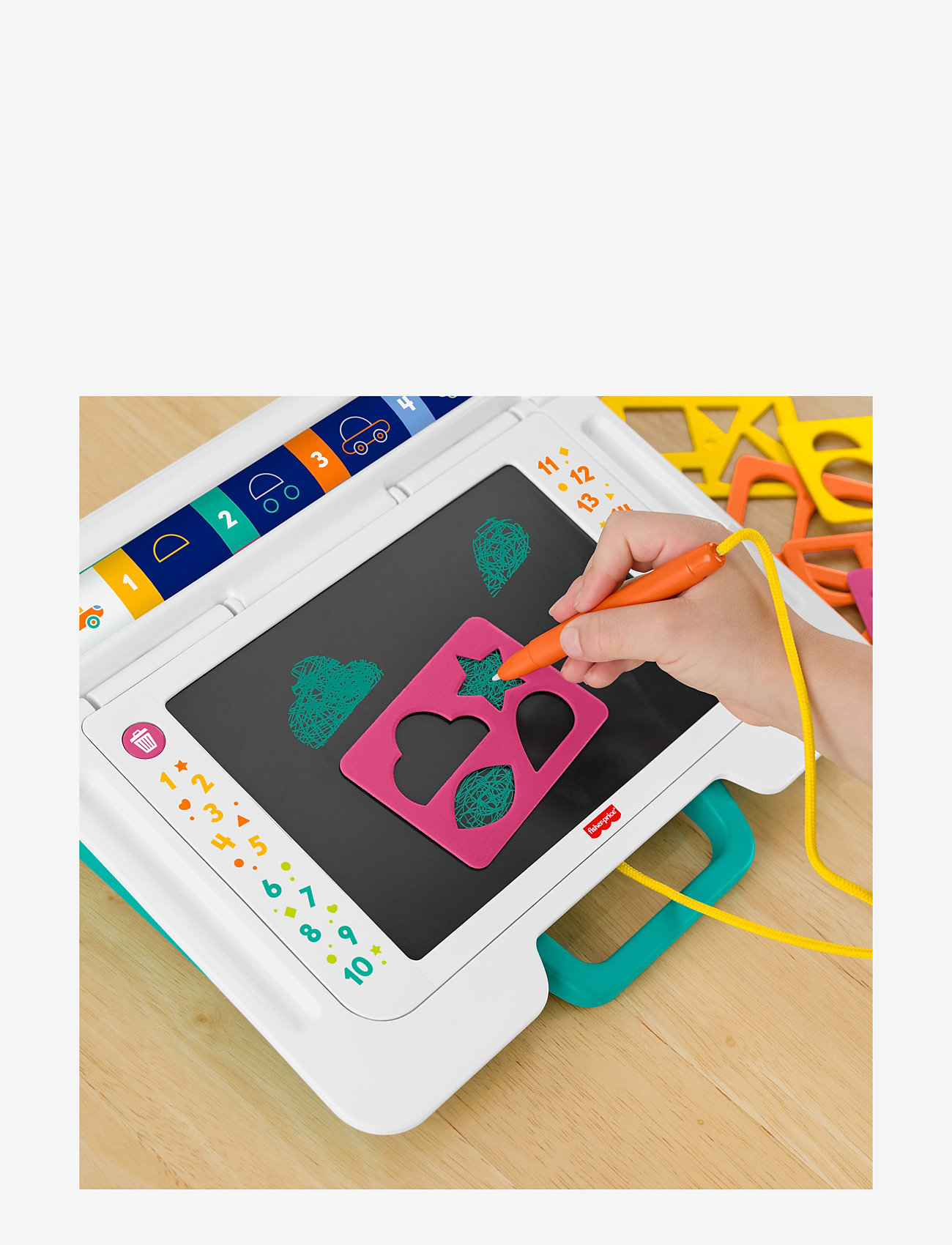 Fisher-Price - FP Preschool Desk - rittavlor - multi color - 3