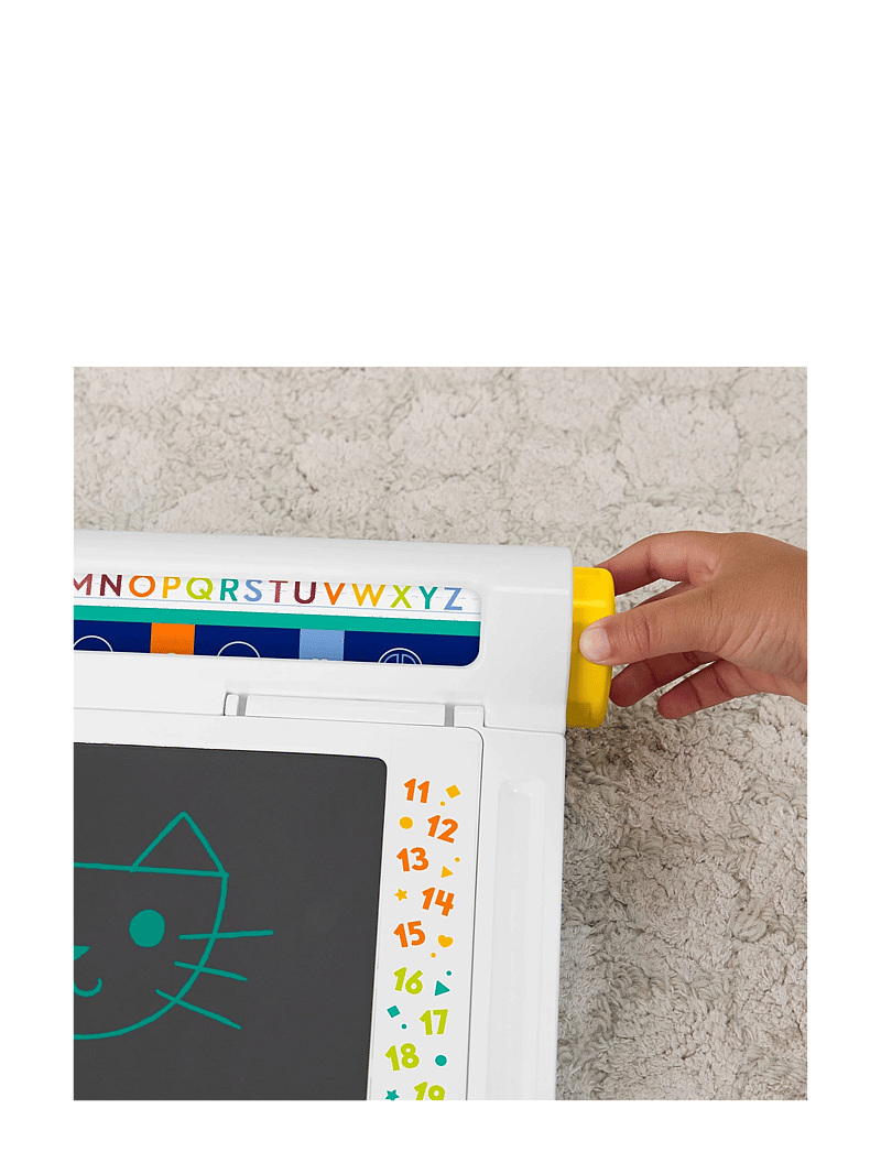 Fisher-Price - Learn & Doodle Desk, Mess-Free Writing & Drawing Tablet with LCD Screen for Kids - zeichenbretter - multi color - 4