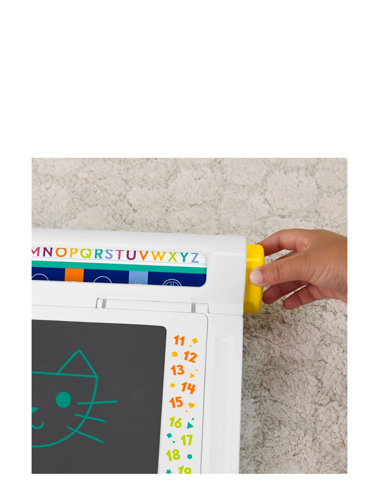 Fisher-Price - Learn & Doodle Desk, Mess-Free Writing & Drawing Tablet with LCD Screen for Kids - zeichenbretter - multi color - 4