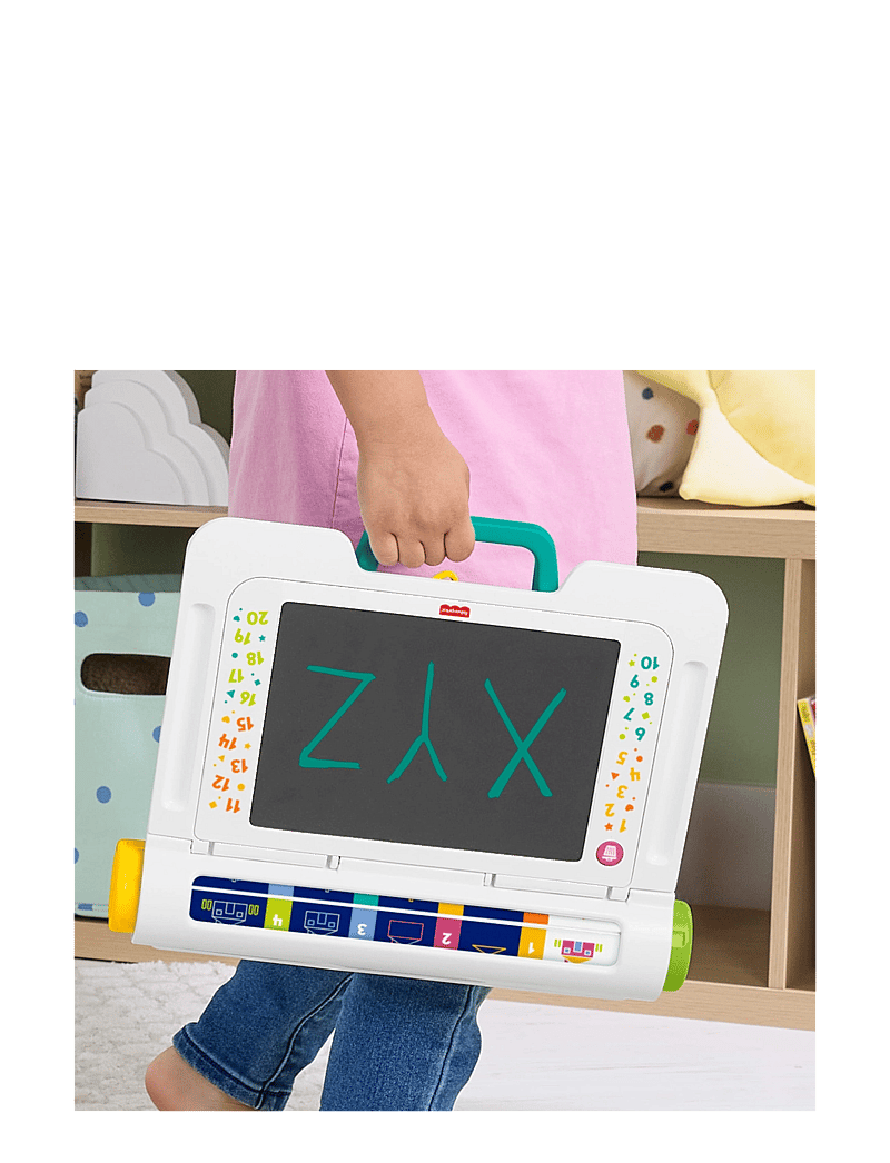 Fisher-Price - Learn & Doodle Desk, Mess-Free Writing & Drawing Tablet with LCD Screen for Kids - zeichnen - multi color - 5