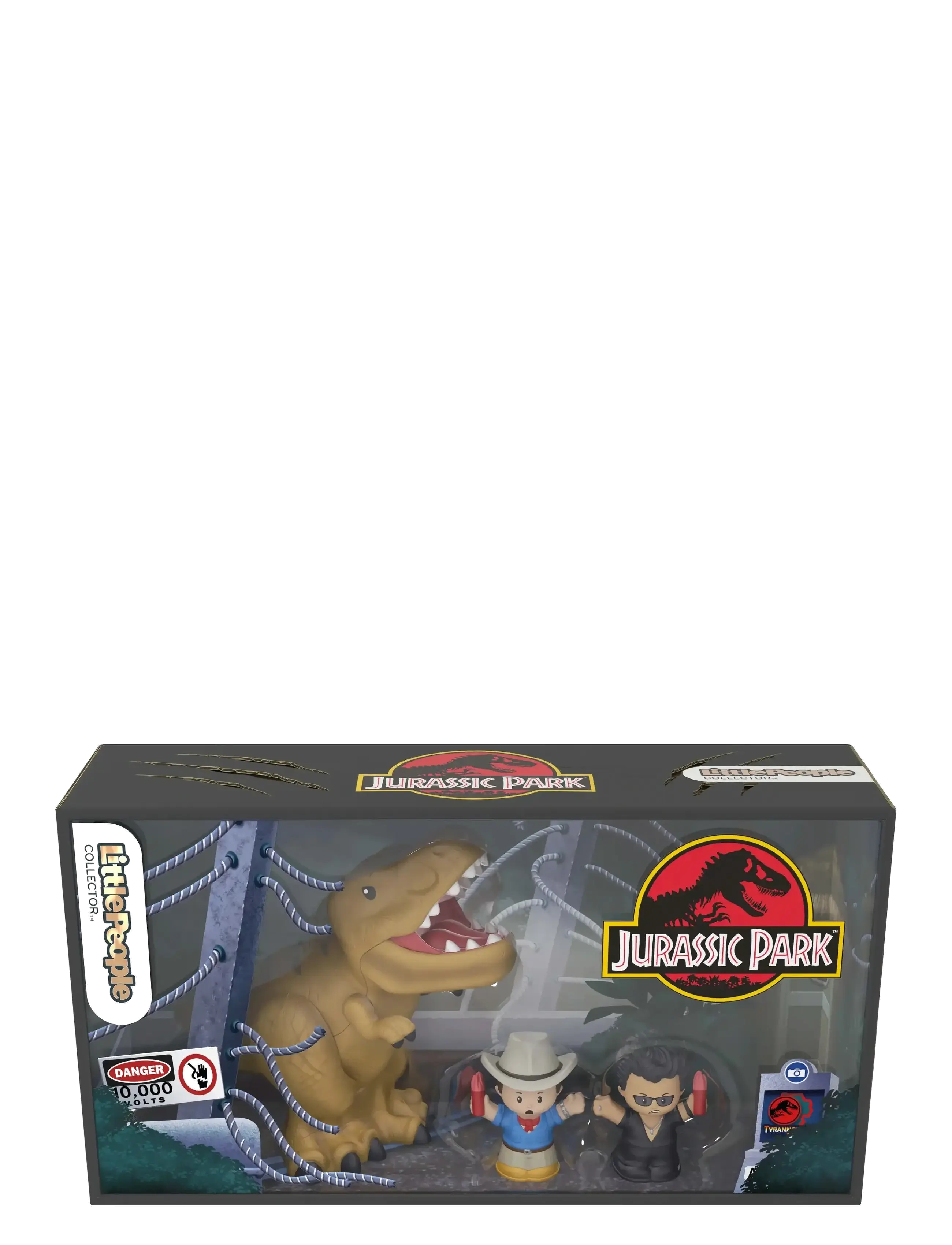 Fisher-Price - Little People Collector Jurassic Park Movie Special Edition Set with Dinosaur for Adults & Fans - actionfigurer - multi color - 2