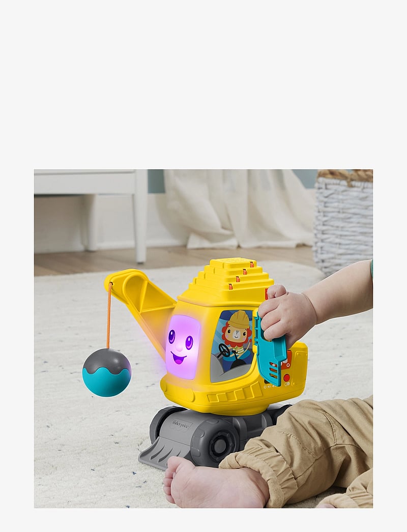 Fisher-Price - Count & Stack Crane with Blocks, Lights & Sounds, Multilanguage Version - lernspielzeug - multi color - 4