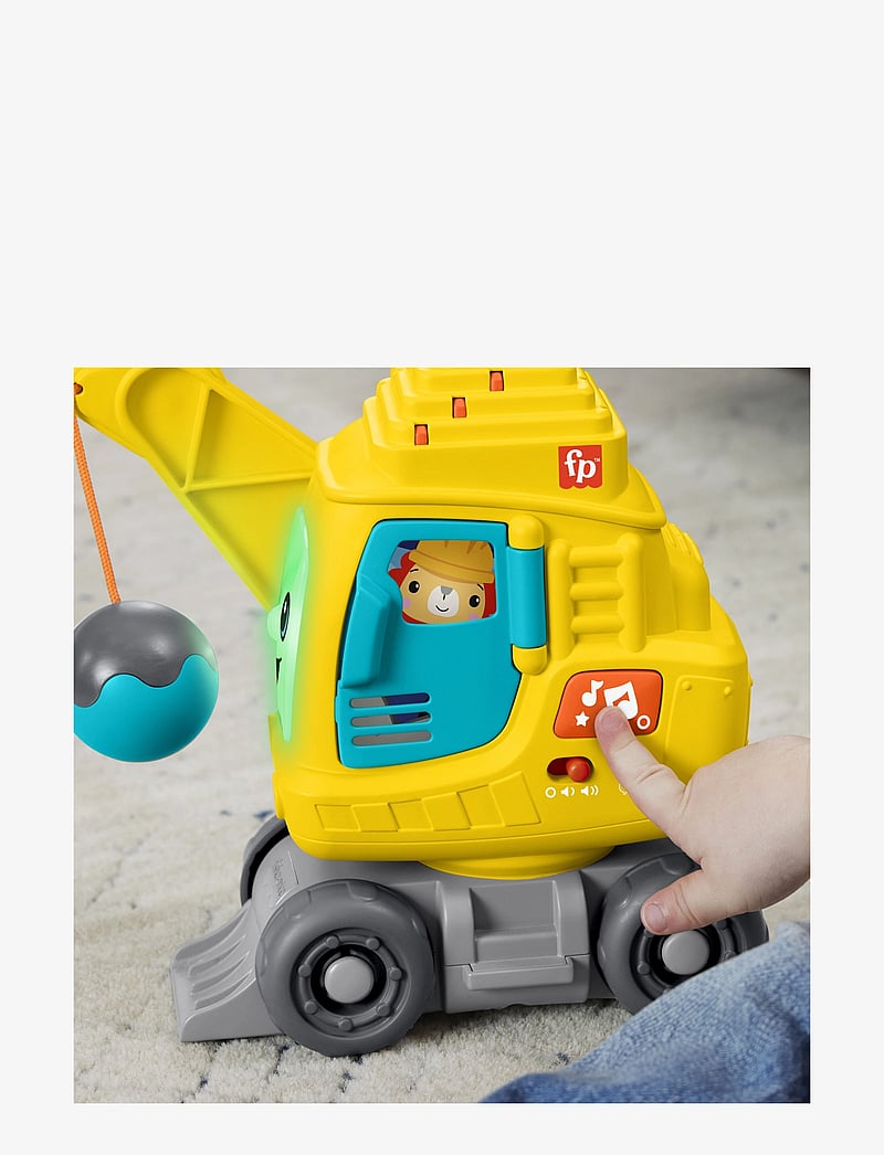 Fisher-Price - Count & Stack Crane with Blocks, Lights & Sounds, Multilanguage Version - lernspielzeug - multi color - 5