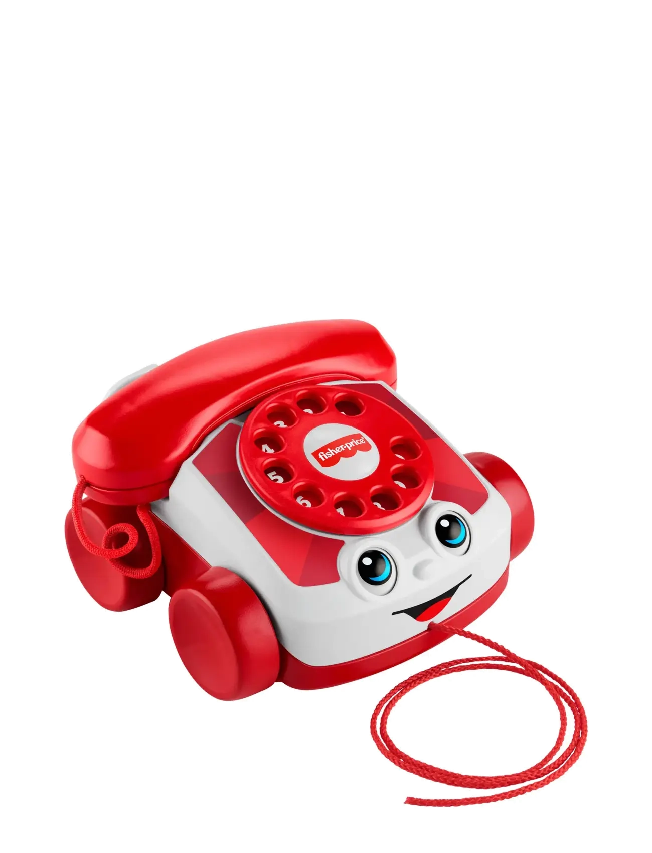 Fisher-Price - Red Chatter Telephone Baby & Toddler Pull Toy, Mattel 80th Anniversary Edition - die niedrigsten preise - multi color - 1