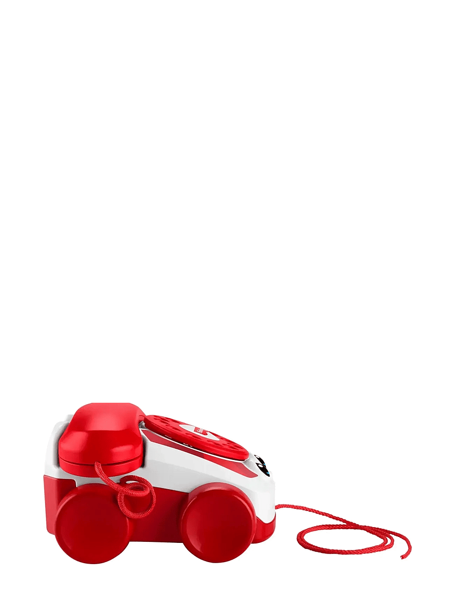 Fisher-Price - Red Chatter Telephone Baby & Toddler Pull Toy, Mattel 80th Anniversary Edition - die niedrigsten preise - multi color - 2