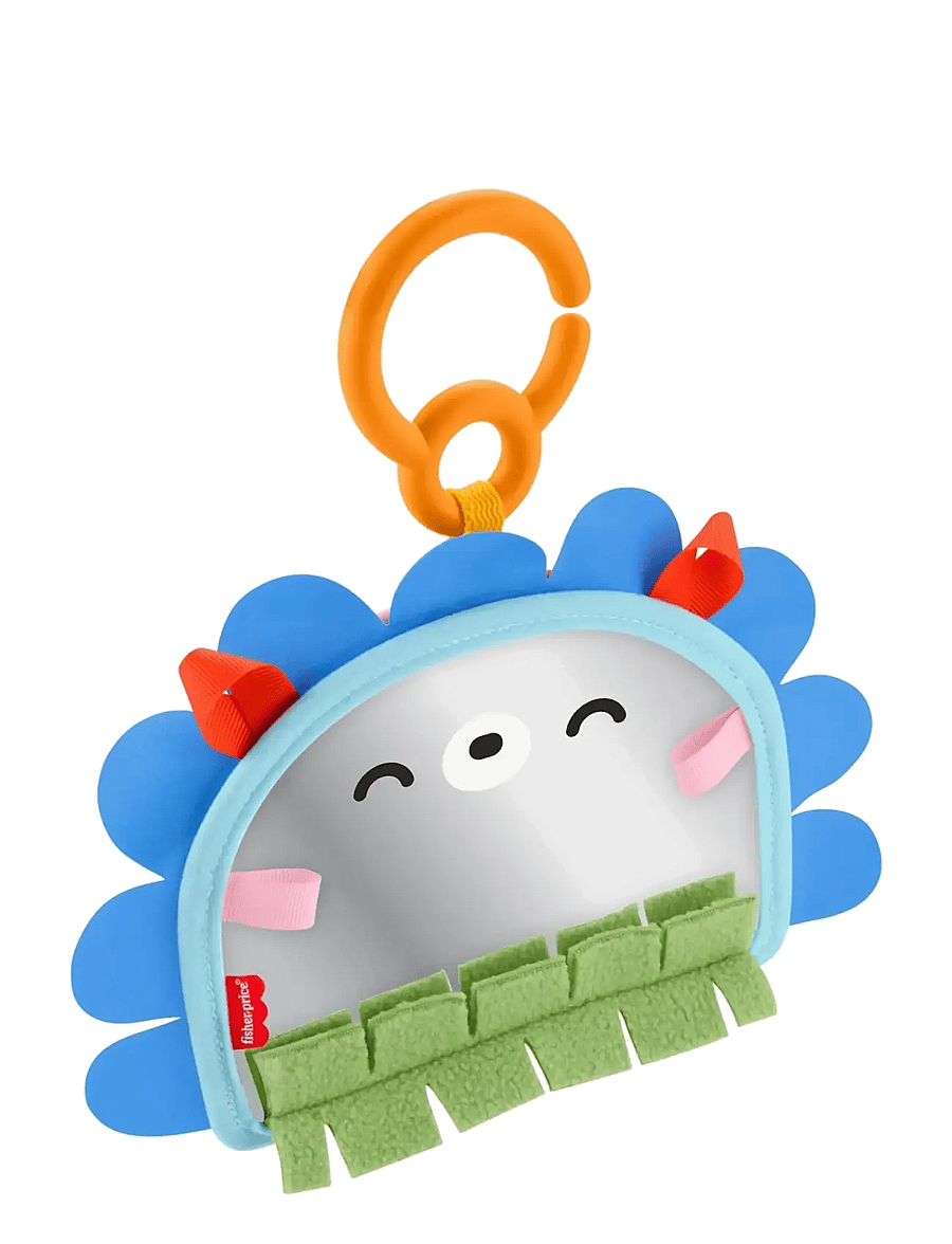 Fisher-Price - Prop 'n Go Portable Mirror Baby Tummy Time Sensory Activity Toy for Newborns - rangler - multicolor - 0